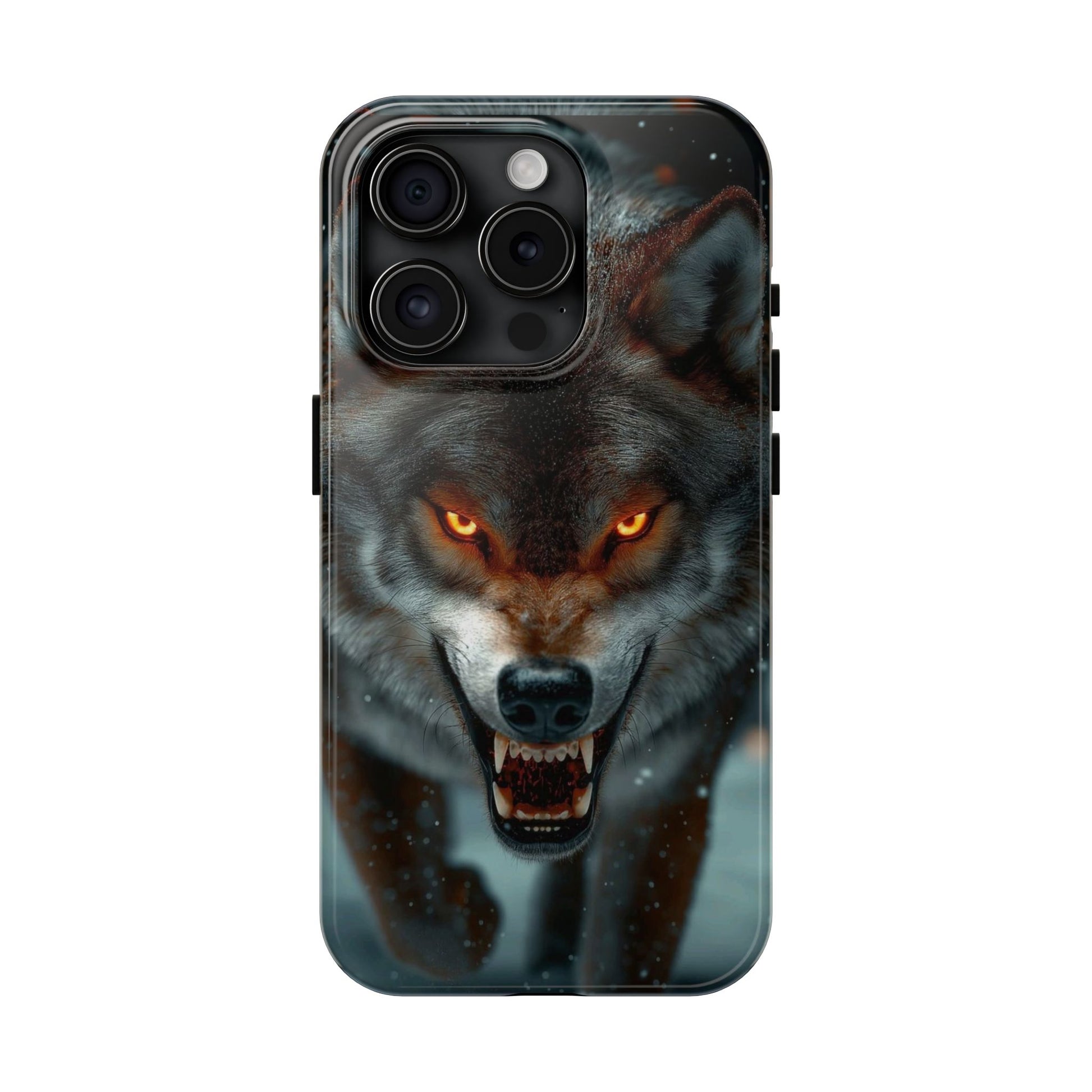Alpha Male Wolf Themed Tough Phone Cases for Iphones & Samsung Phones