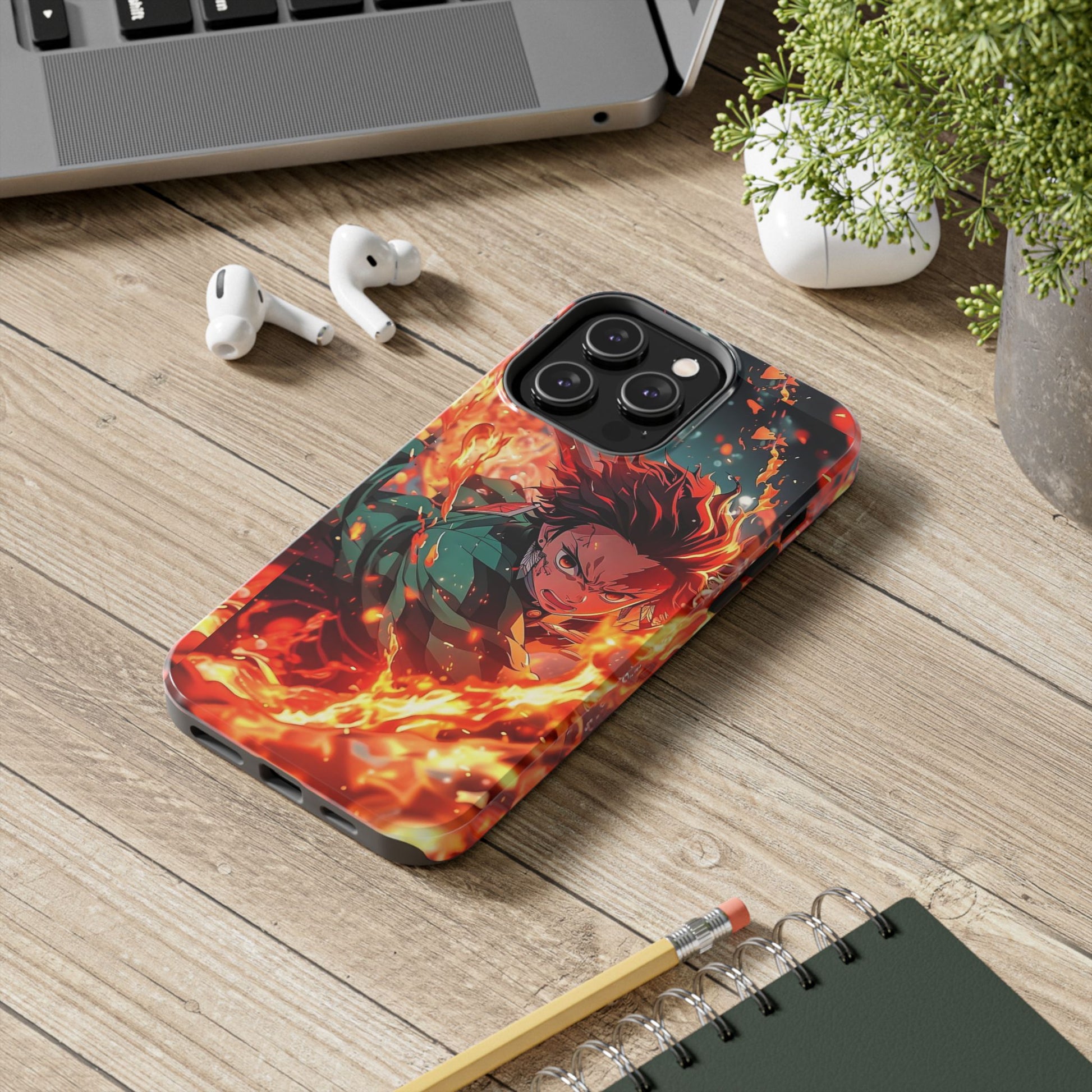 Demon Slayer Tanjiro Phone Case for iPhone & Samsung Galaxy Phones