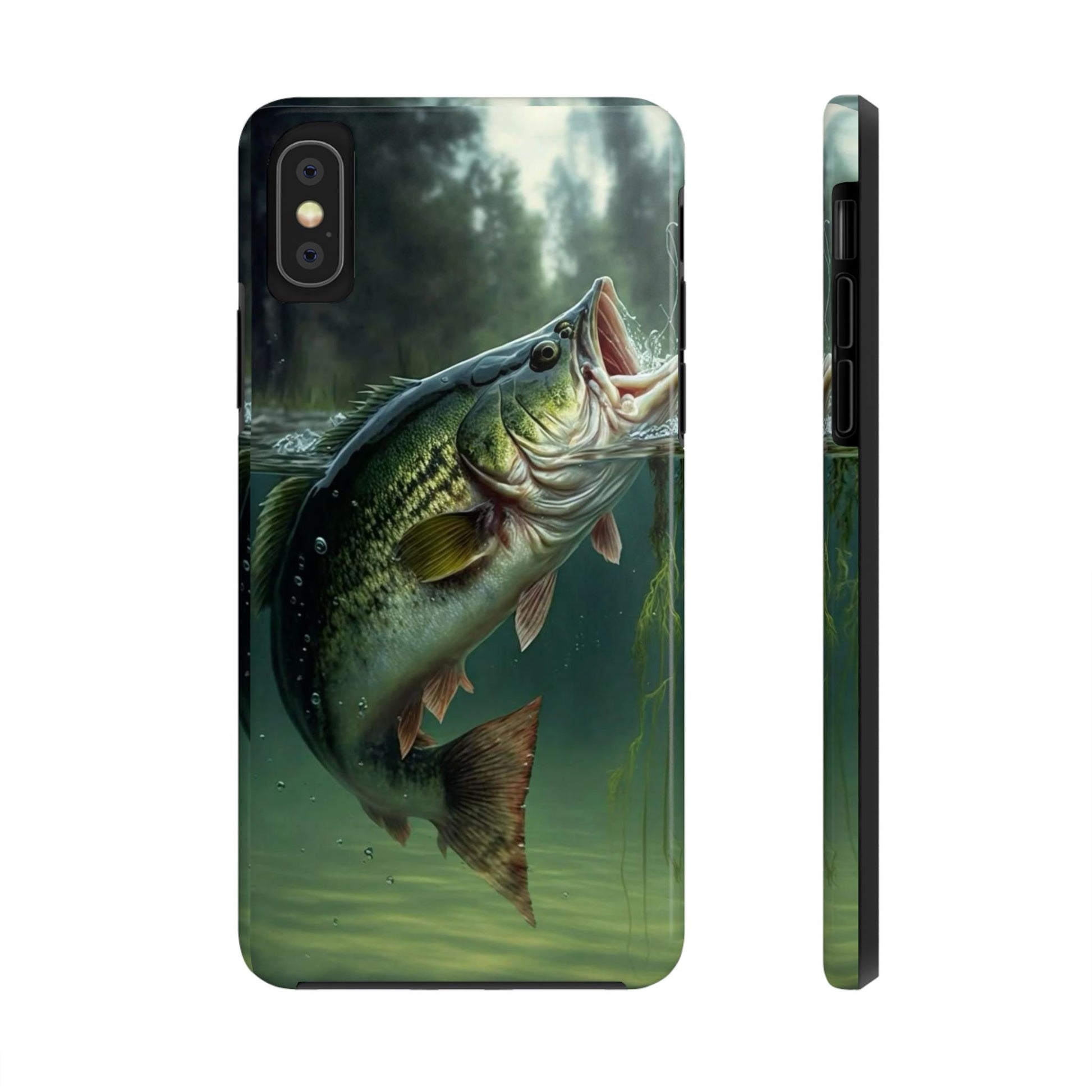 Large Mouth Bass Theme Phone Cases for iPhones & Samsung Phones
