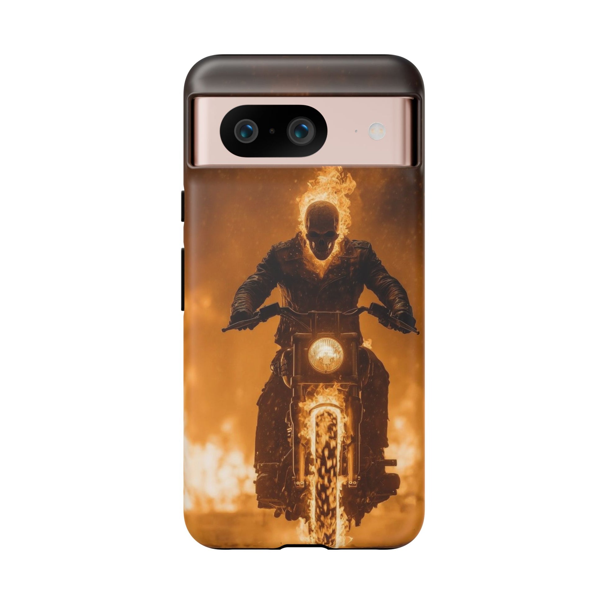 Marvel's Ghostrider Tough Cases for iPhones, Samsung, and Pixel
