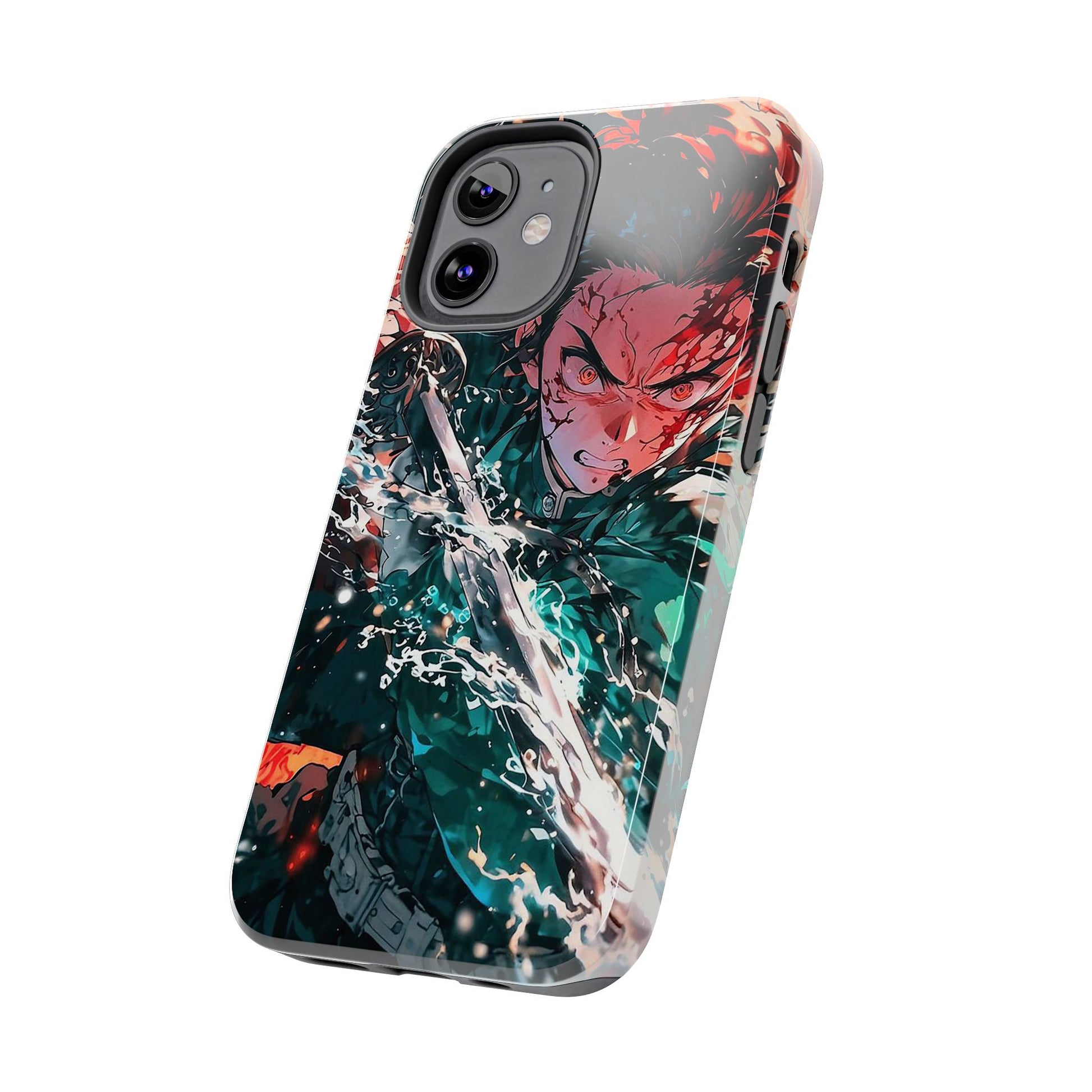 Demon Slayer Tanjiro Art Phone Case for iPhone & Samsung Galaxy Phones