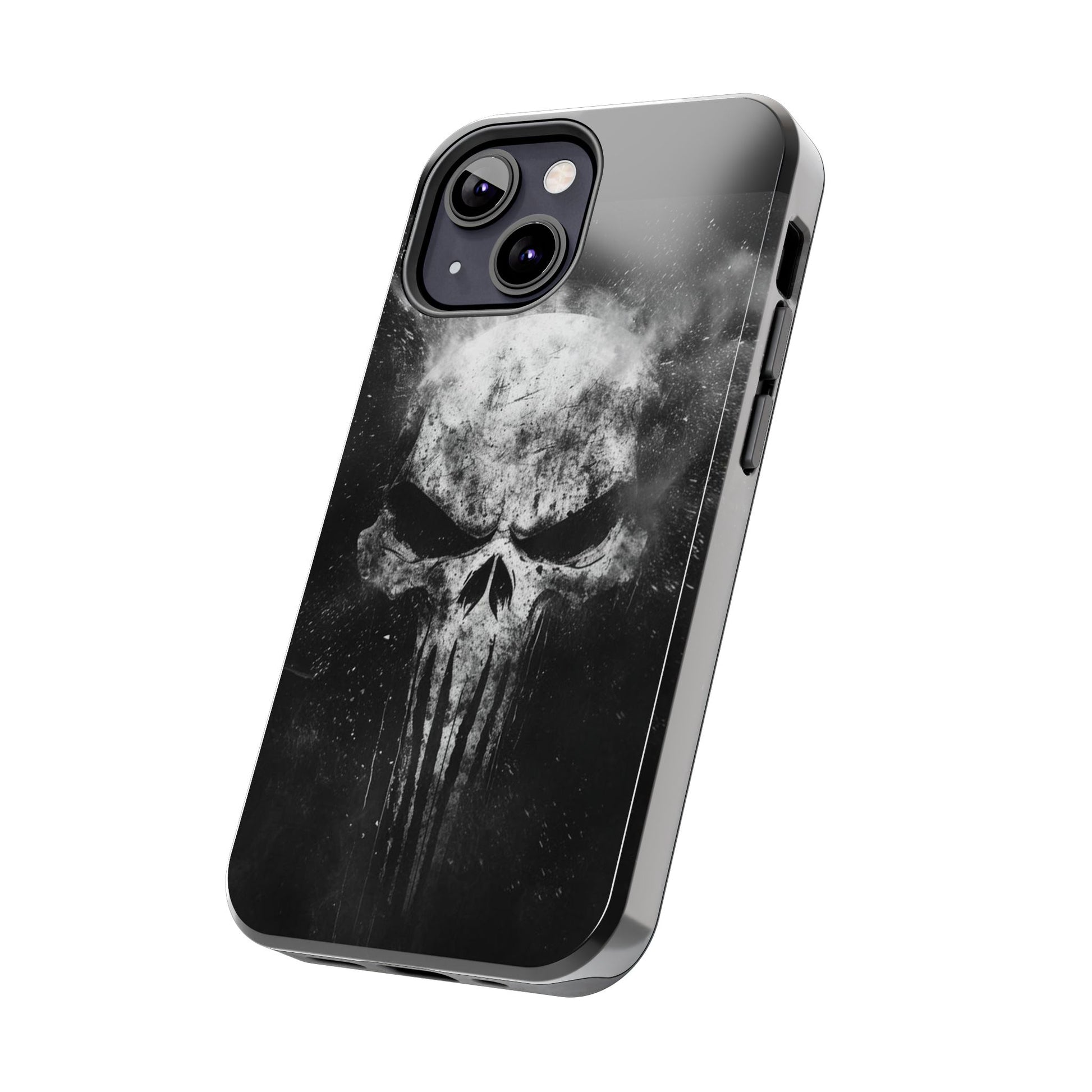 Smoking Skull Theme Phone Case for iPhone & Samsung Galaxy Phones