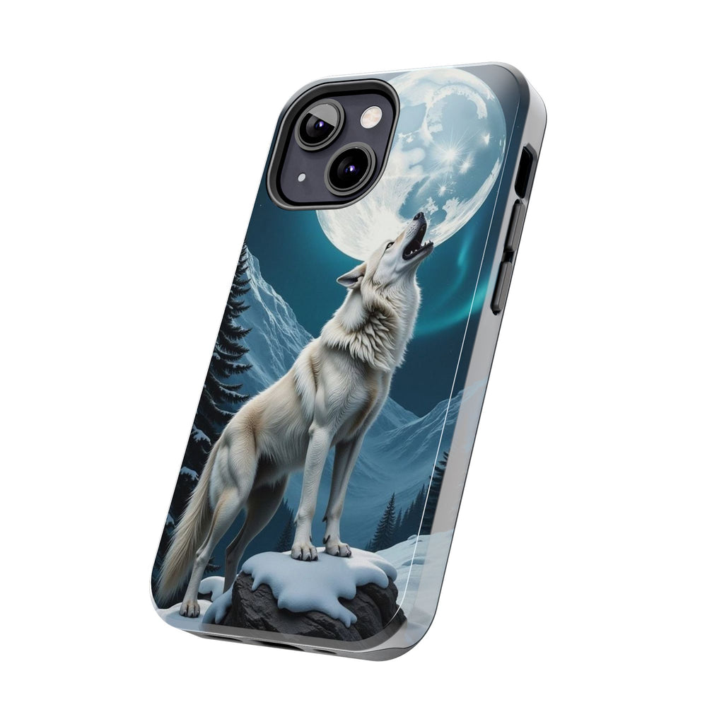 Howling Wolf Theme Phone Cases for iPhones & Samsung Phones