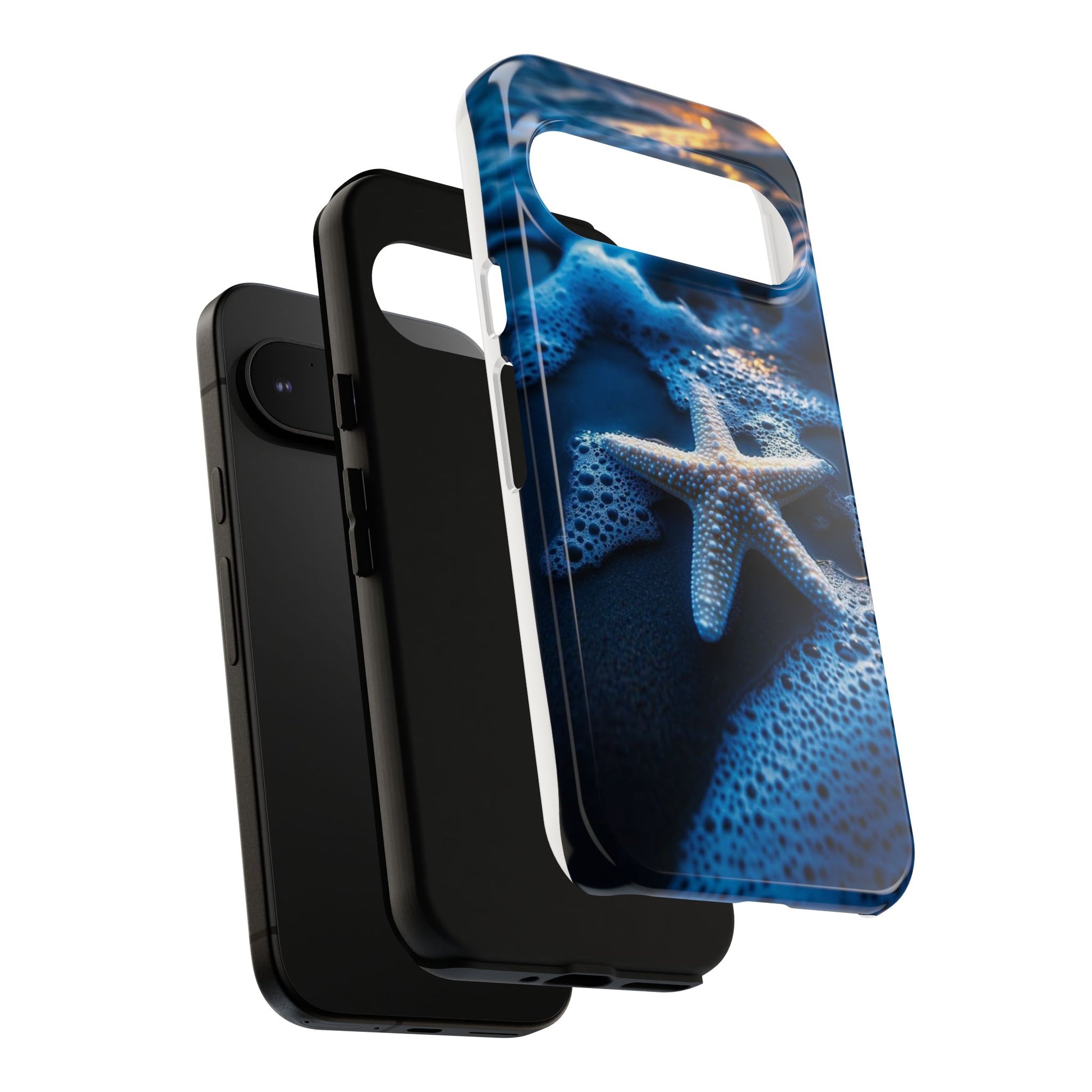 Starfish Beach Tough Cases for iPhones, Samsung, and Pixel