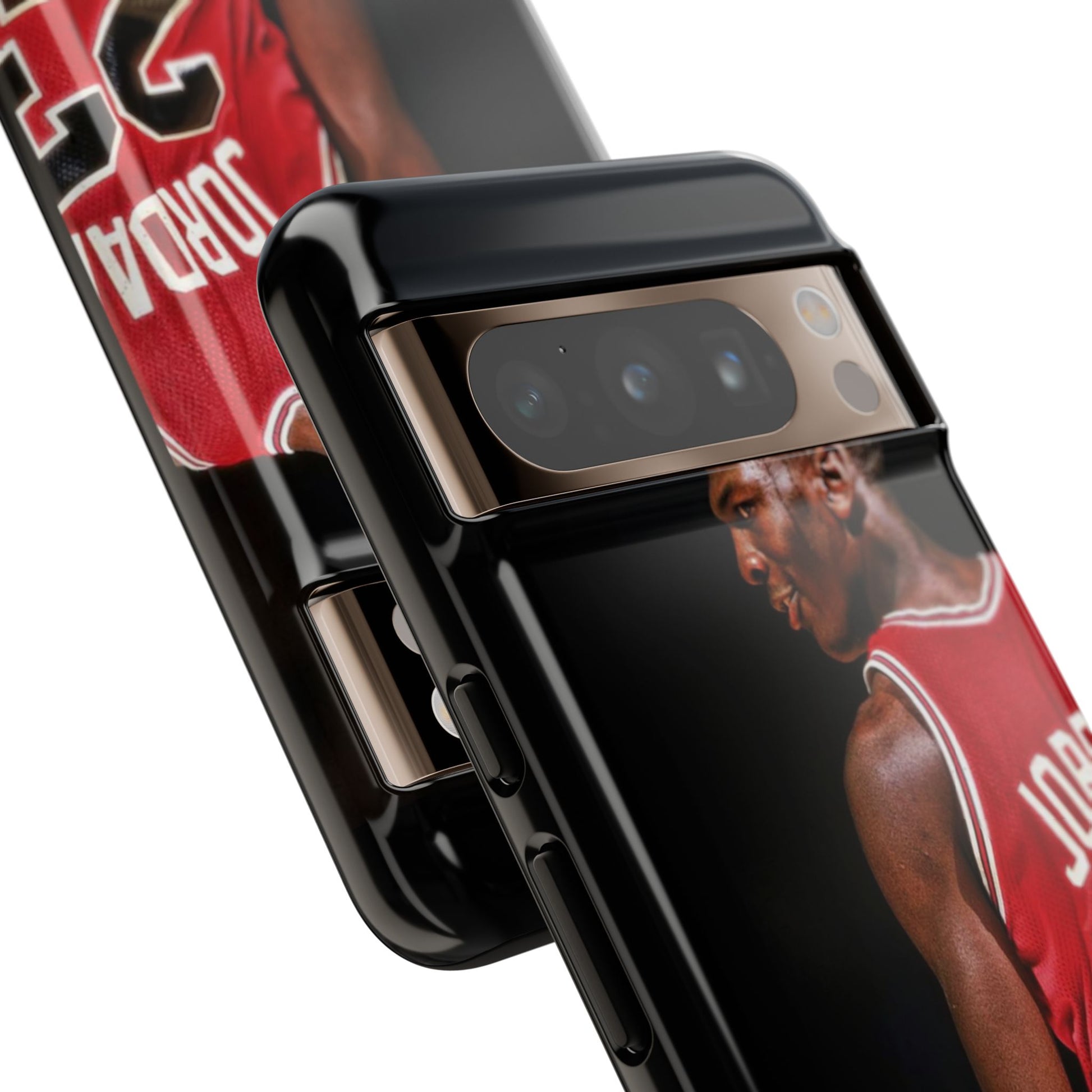 Basketball Legend Michael Jordan Tough Cases for iPhones, Samsung, and Pixel