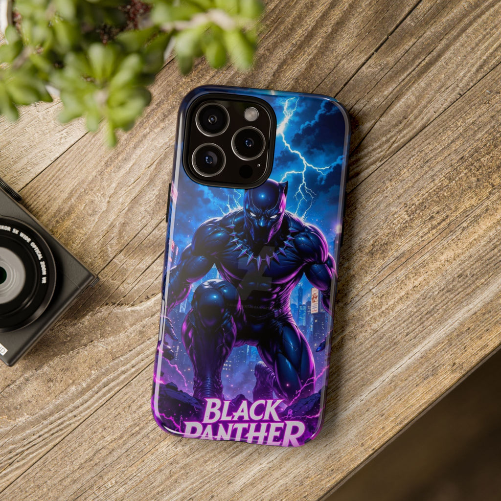 Black Panther Phone Case, Tough Cases for iPhones, Samsung, and Pixel