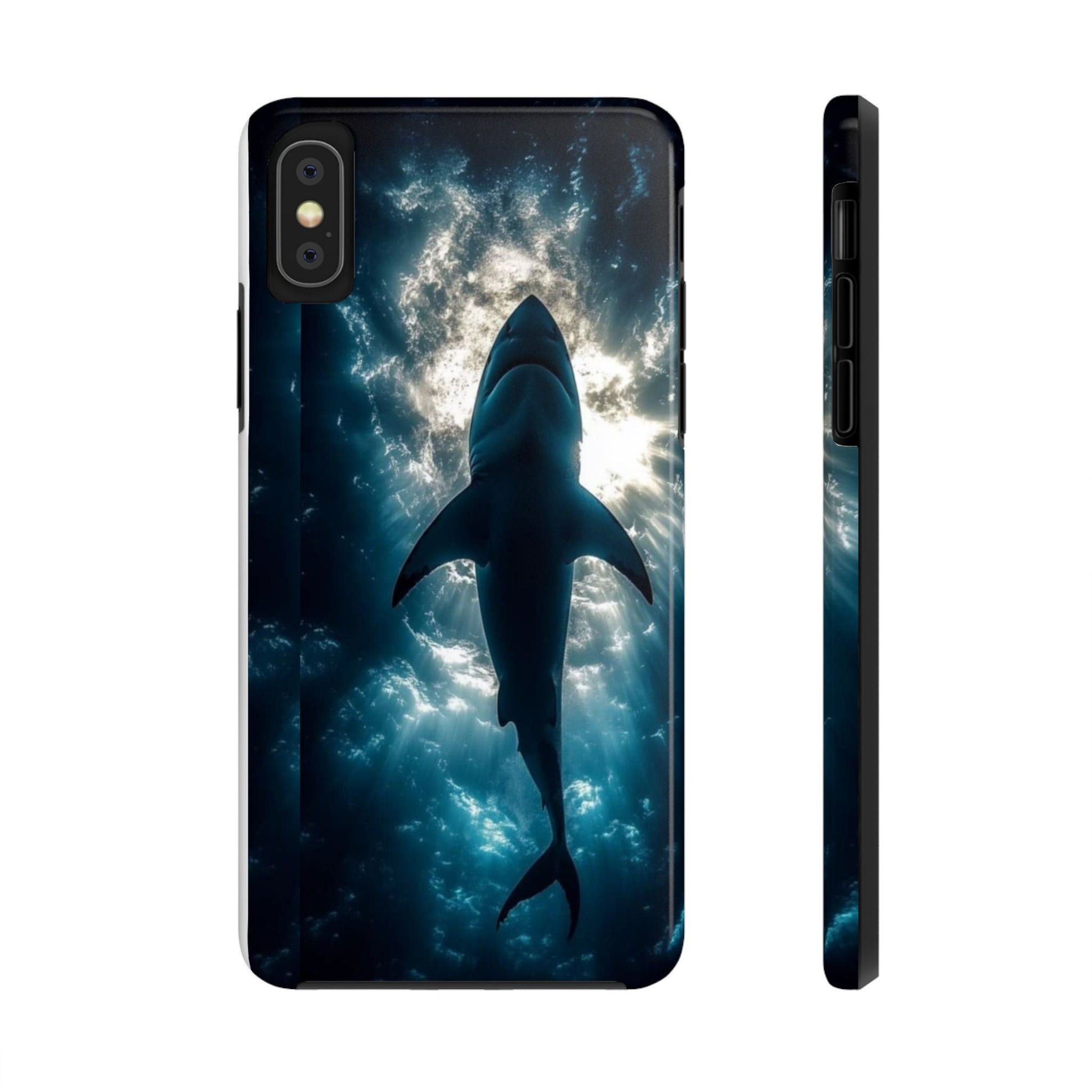 Great White Shark Themed Tough Phone Cases for Iphones & Samsung Phones
