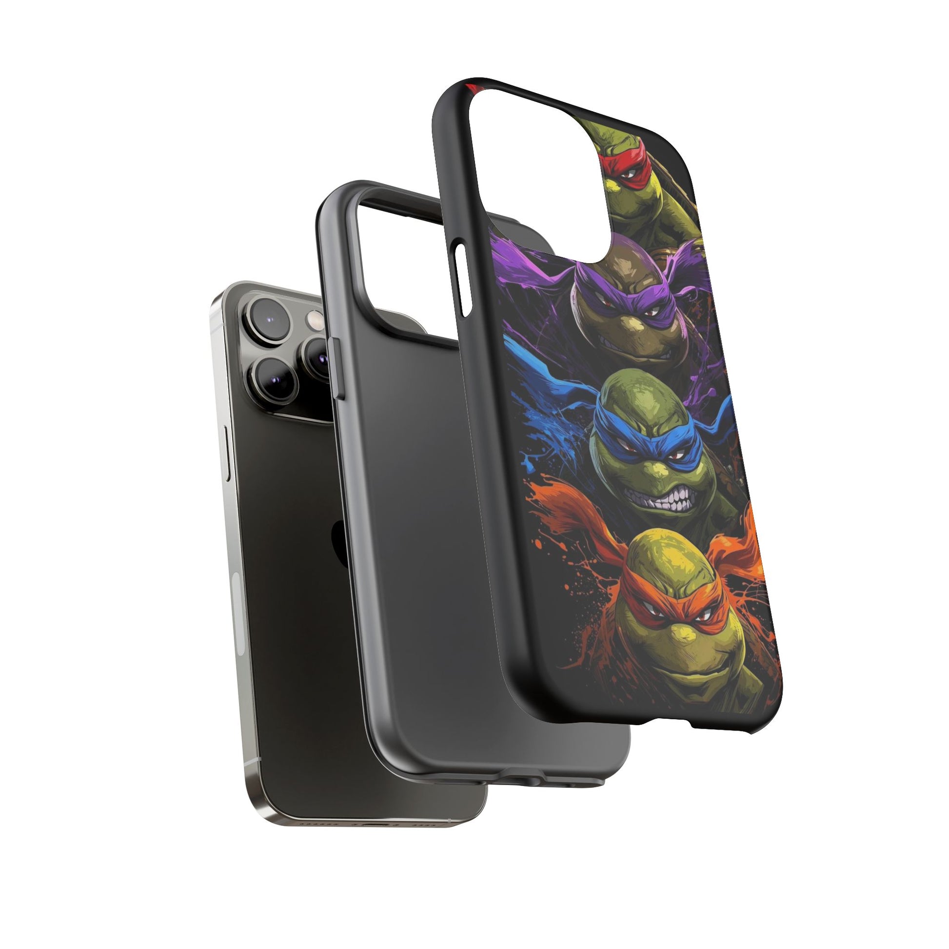 Ninja Turtles Tough Cases for iPhones, Samsung, and Pixel