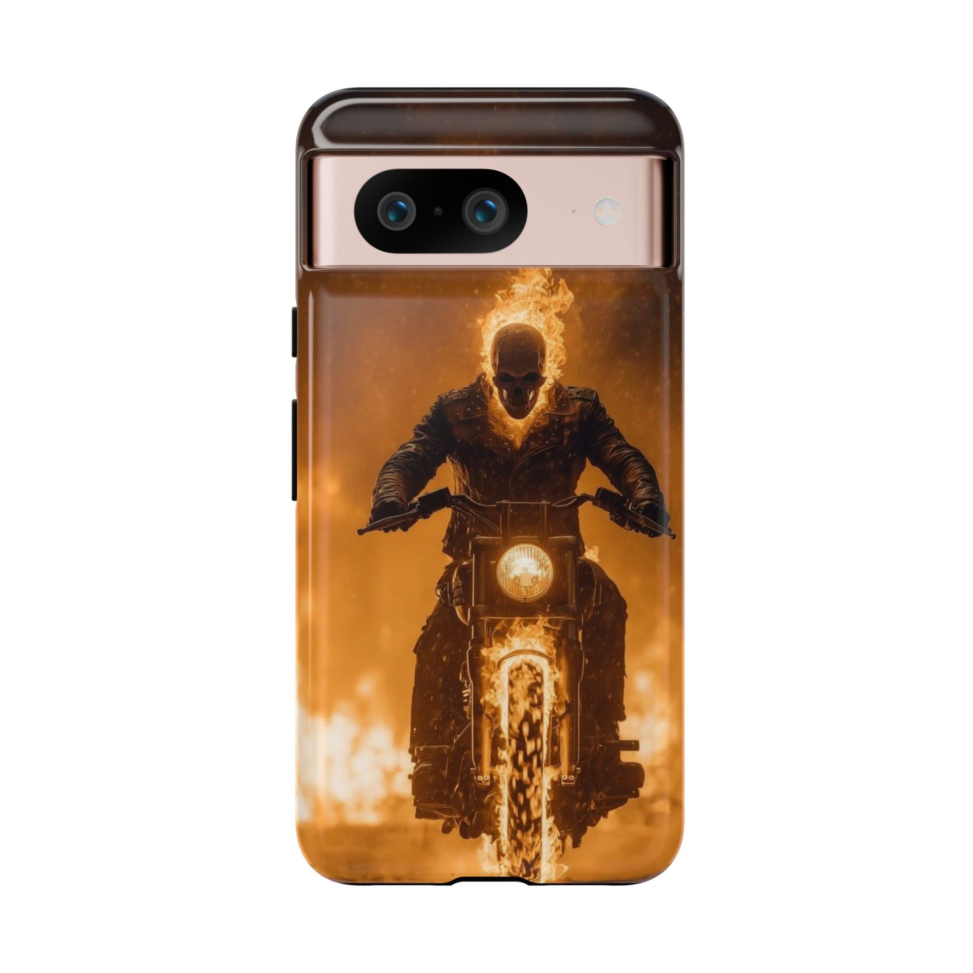 Marvel's Ghostrider Tough Cases for iPhones, Samsung, and Pixel