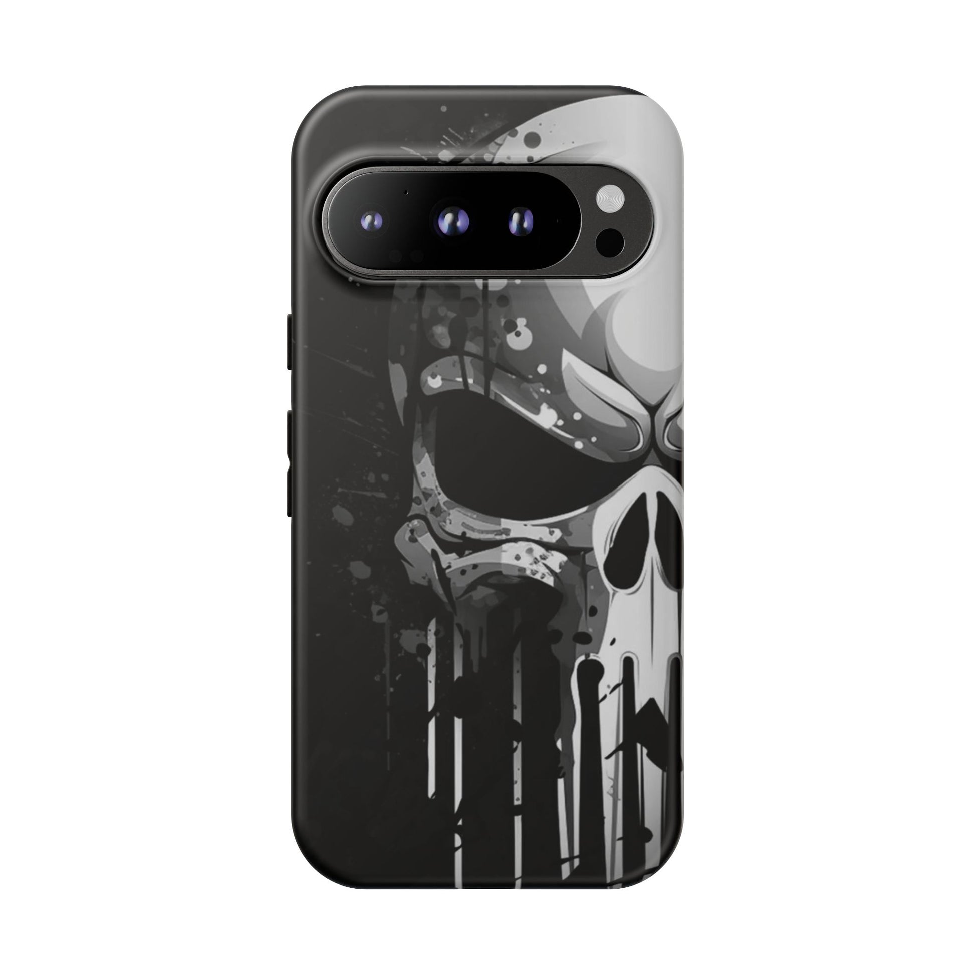Punisher Skull Tough Cases for iPhones, Samsung, and Pixel