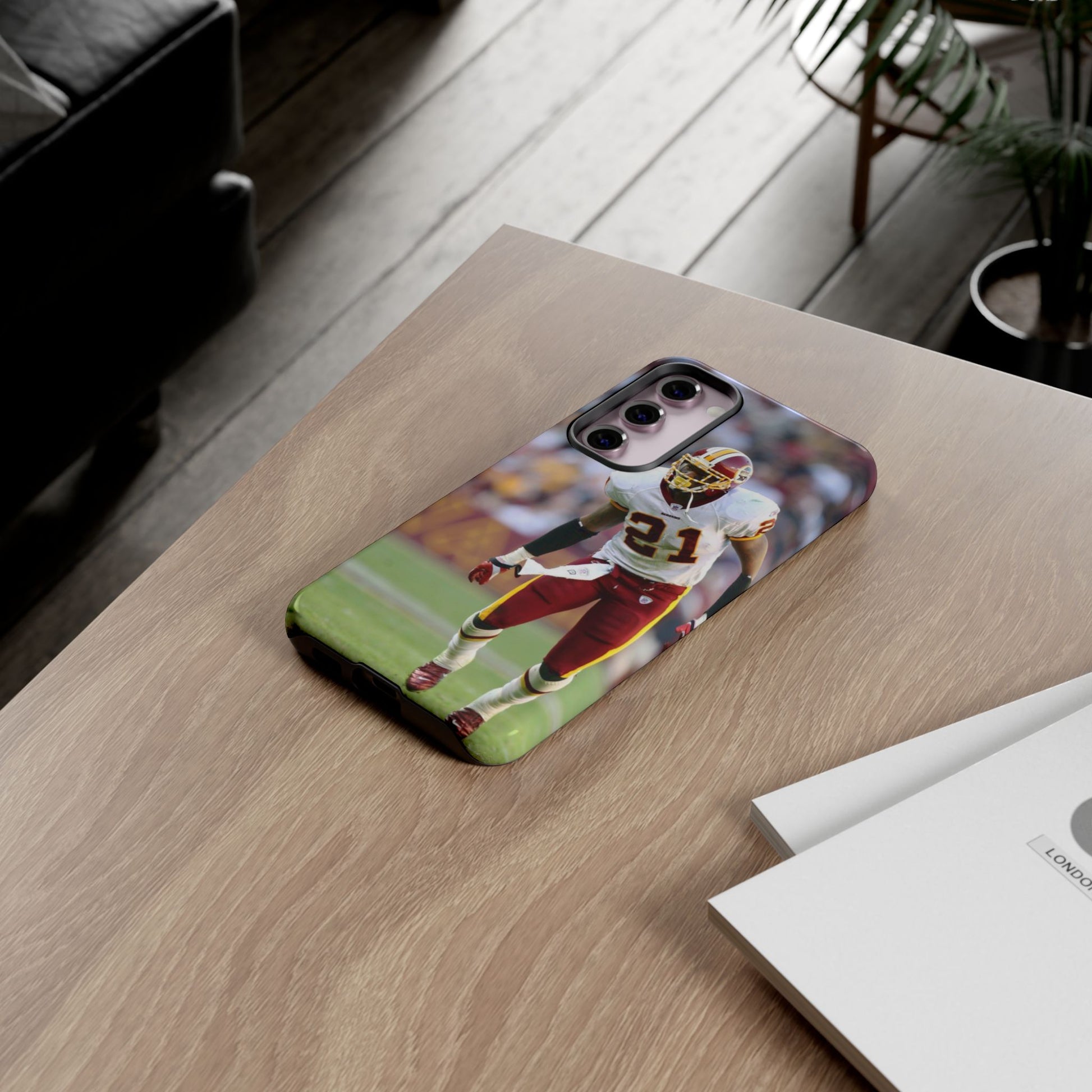 Sean Taylor Classic Redskins Football Tough Cases for iPhones, Samsung, and Pixel
