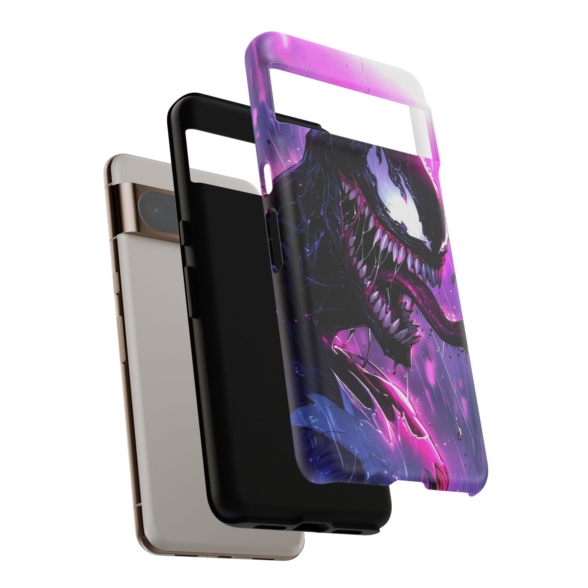 Marvel's Venom Phone Case, Tough Cases, Marvel Comics Phone for iPhones, Samsung, and Pixel