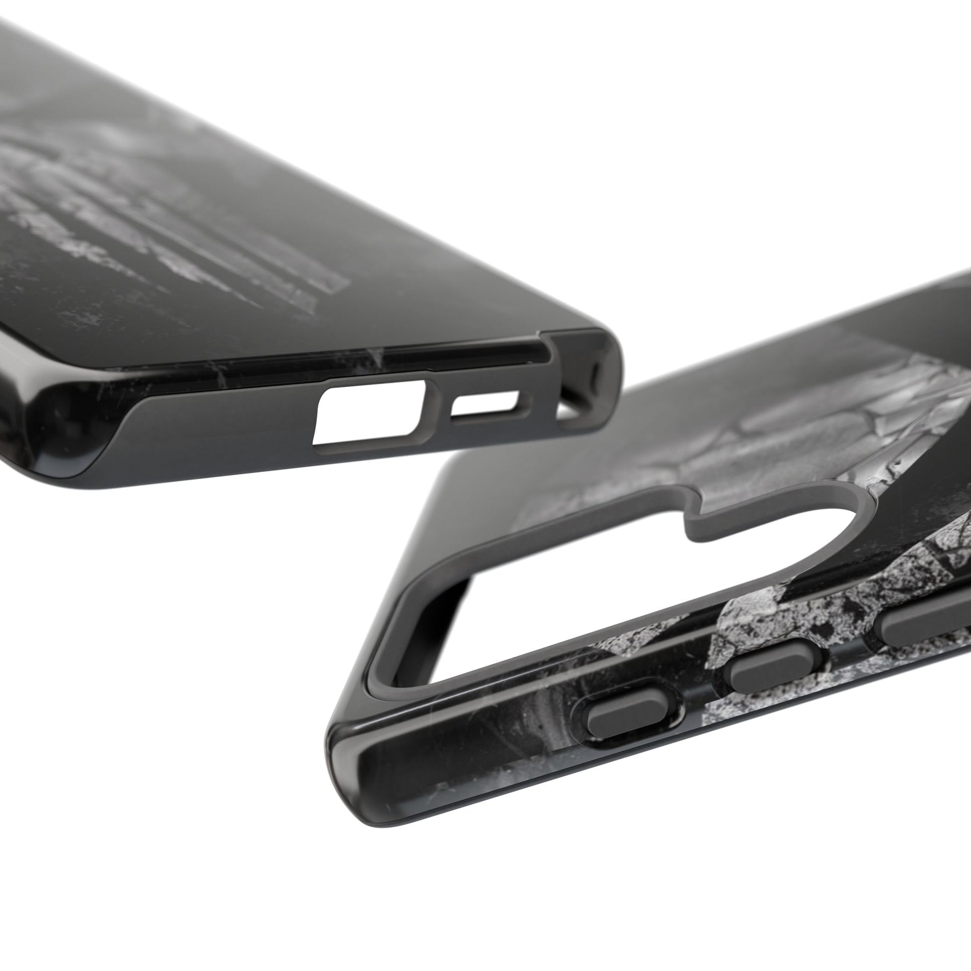 The Punisher Logo Art Tough Cases for iPhones, Samsung, and Pixel