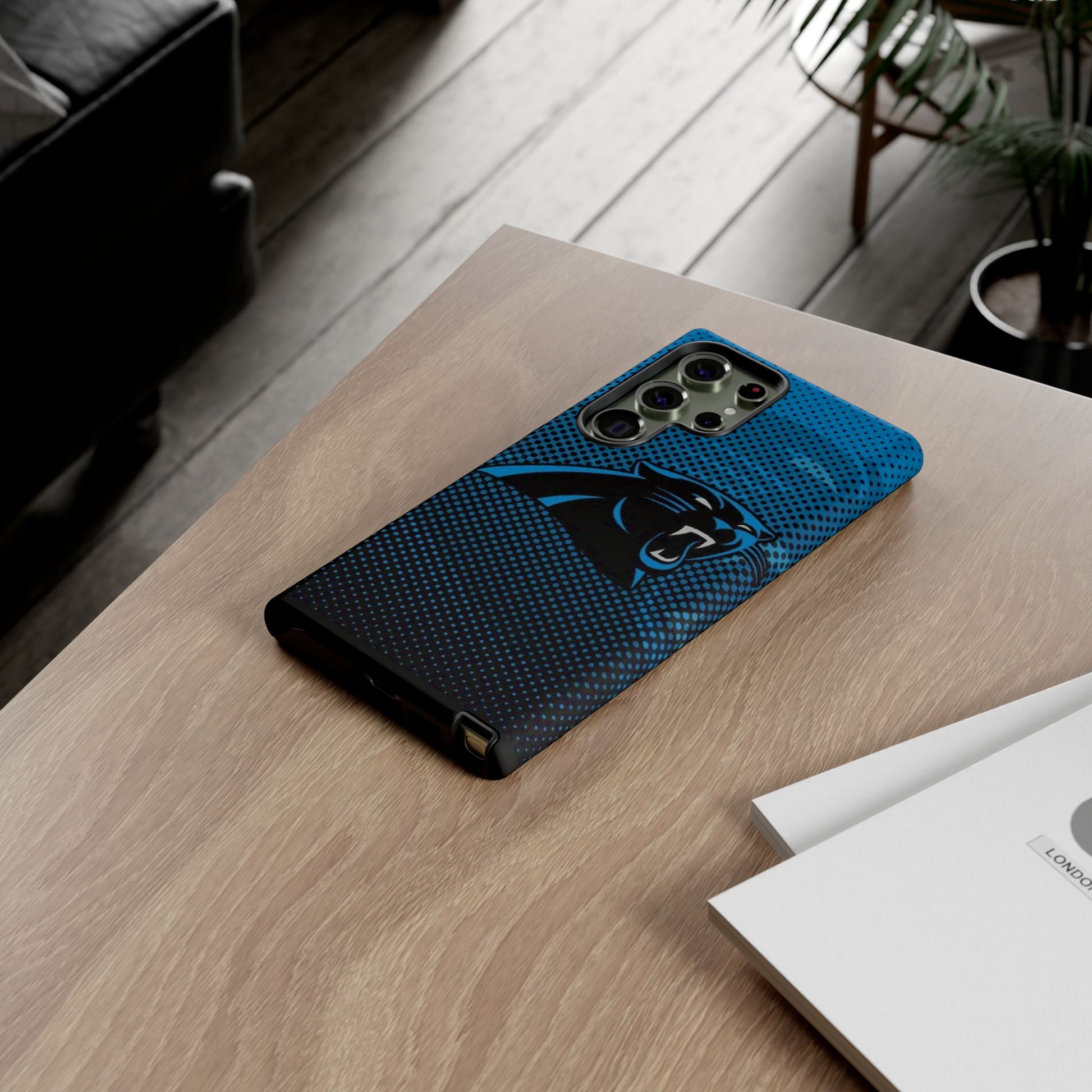 Carolina Panthers Football Logo Tough Cases for iPhones, Samsung, and Pixel