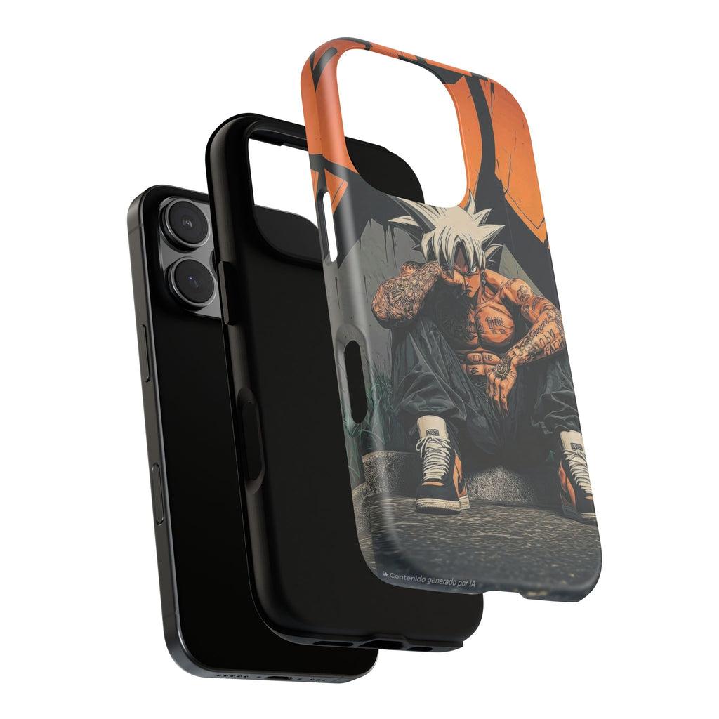Anime DBZ Thug Tough Cases for iPhones, Samsung, and Pixel