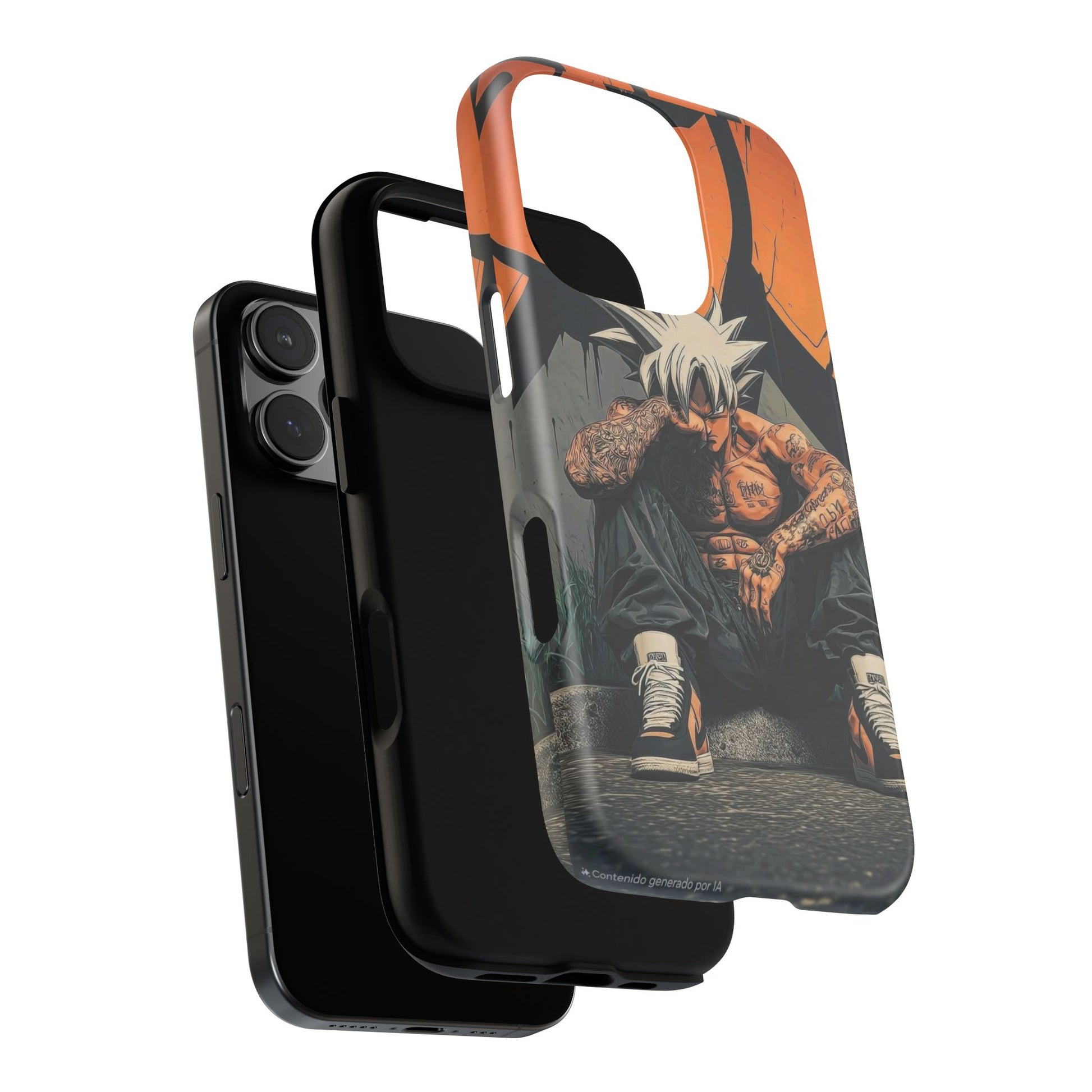 Anime DBZ Thug Tough Cases for iPhones, Samsung, and Pixel