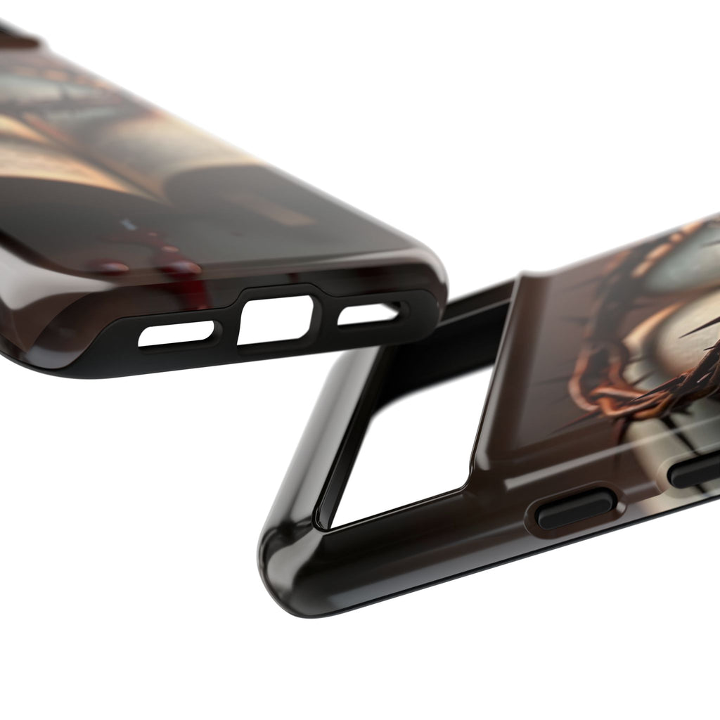 Crown of Thorns and Bible Christian Tough Cases for iPhones, Samsung, and Pixel