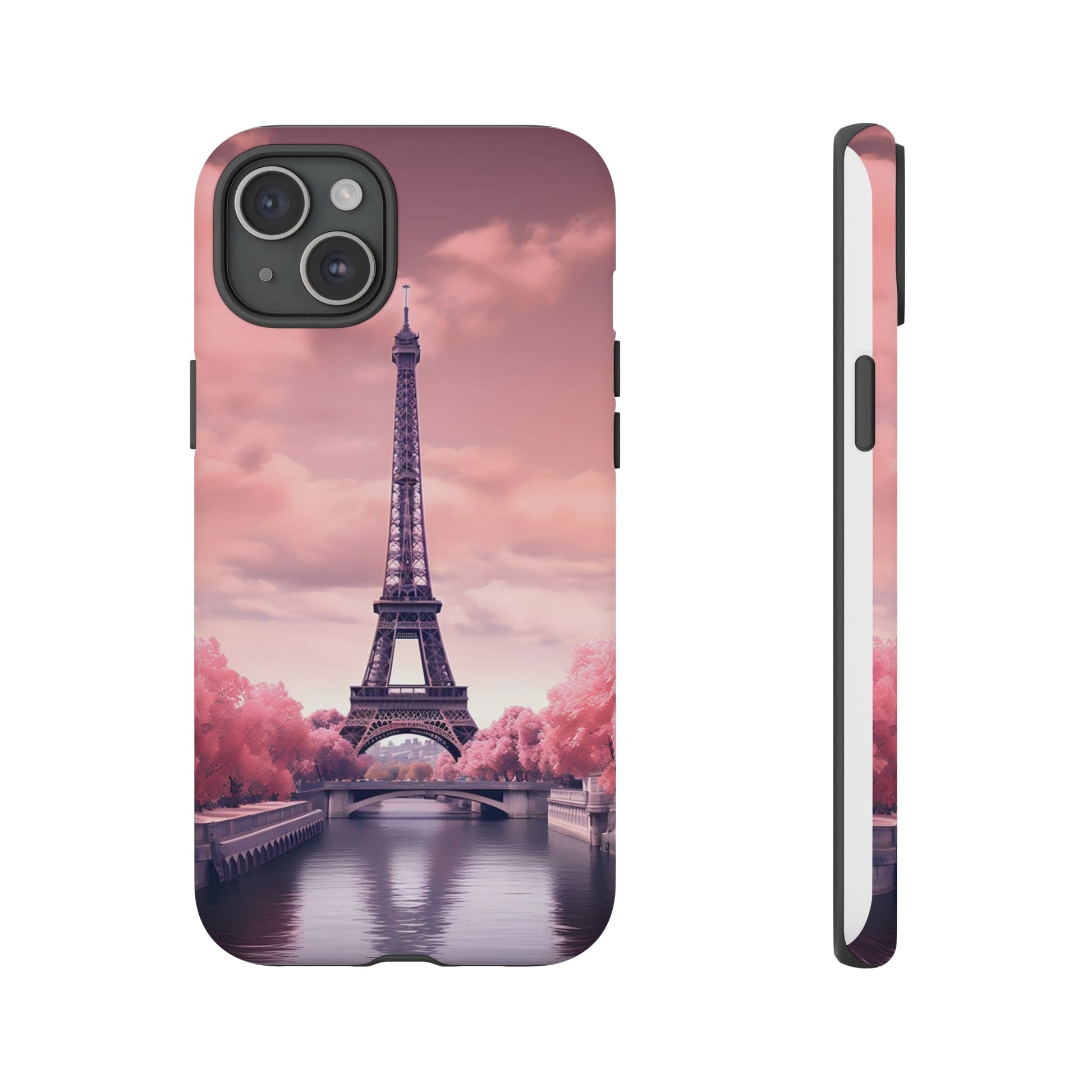 Eiffel Tower Paris Tough Cases for iPhones, Samsung, and Pixel