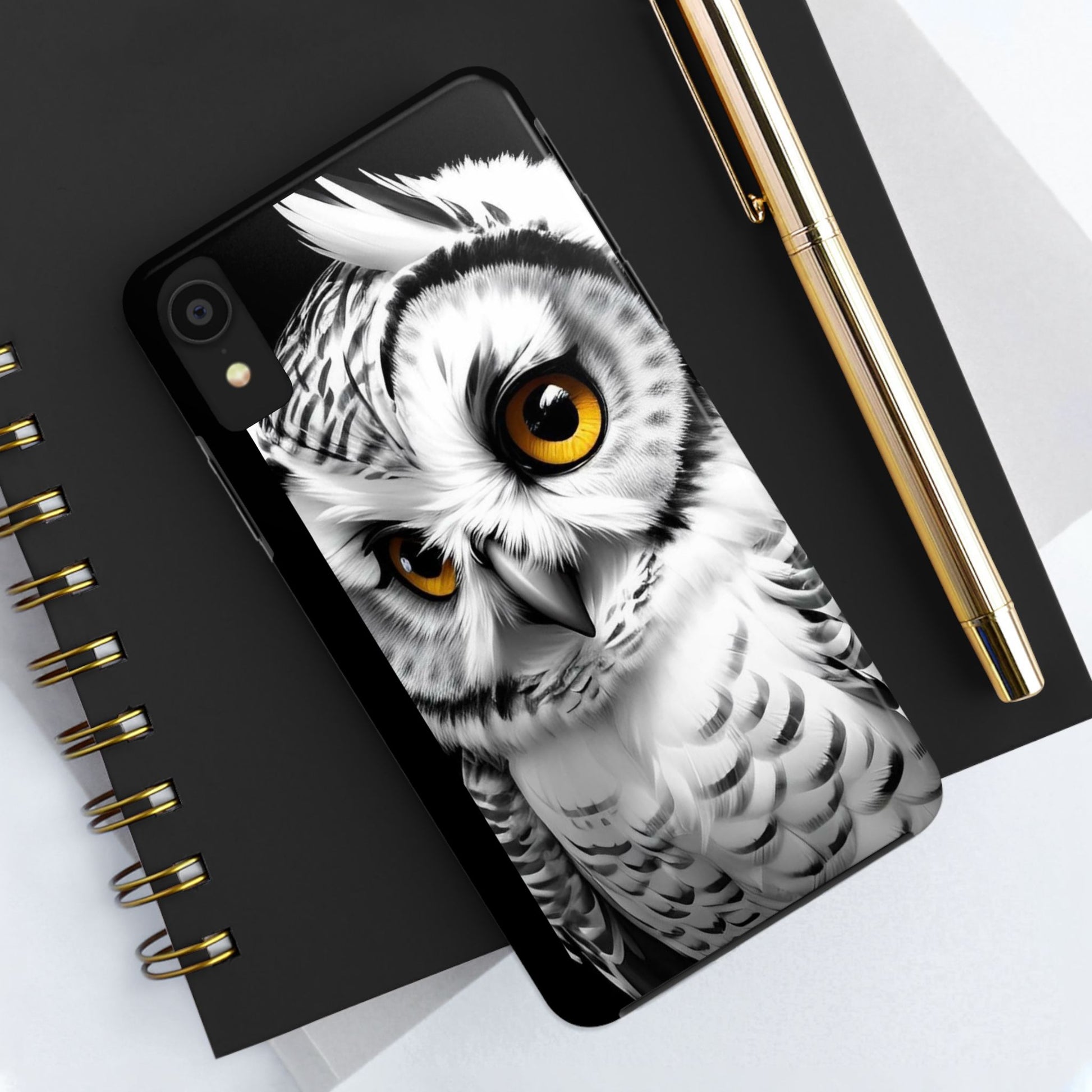 Snow Owl Phone Cases for iPhones & Samsung Phones