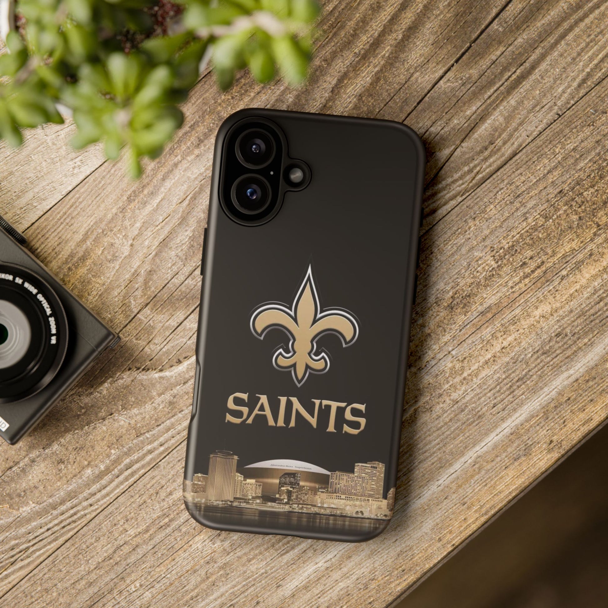 Football New Orleans Saints Logo Tough Cases for iPhones, Samsung, and Pixel