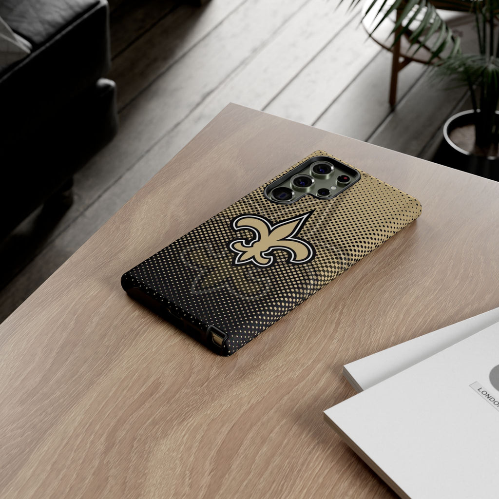 New Orleans Football Saints Logo Tough Cases for iPhones, Samsung, and Pixel
