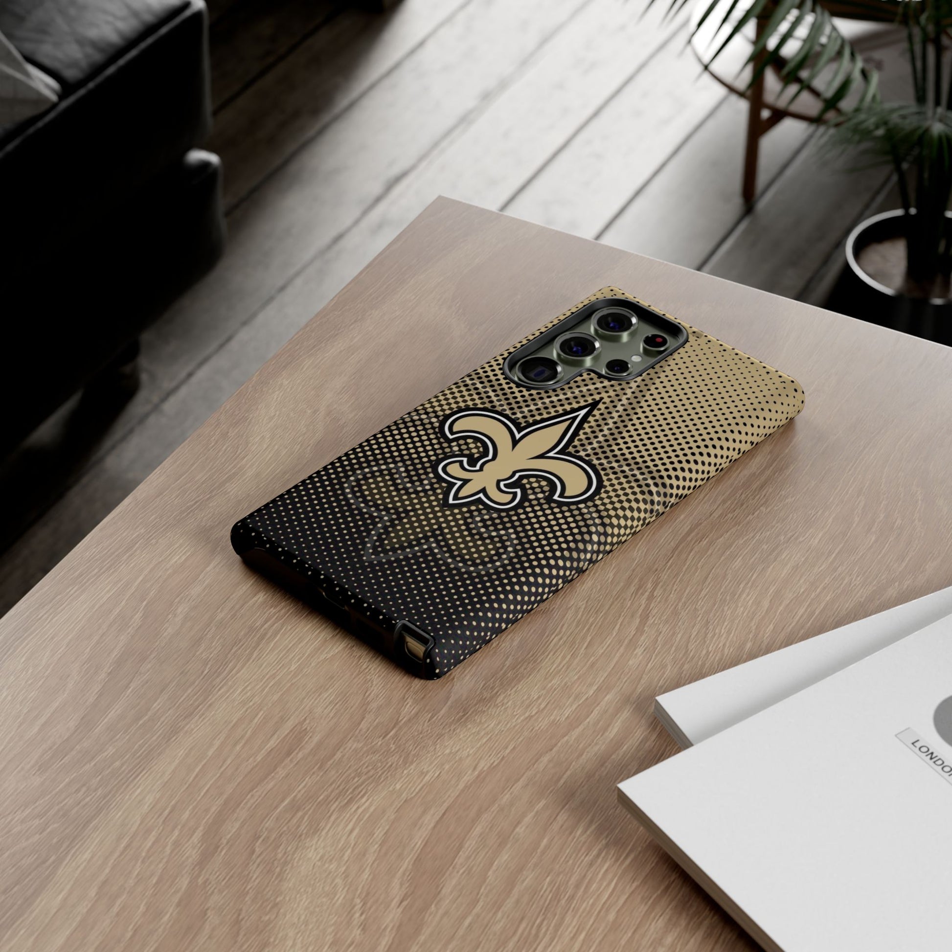 New Orleans Football Saints Logo Tough Cases for iPhones, Samsung, and Pixel