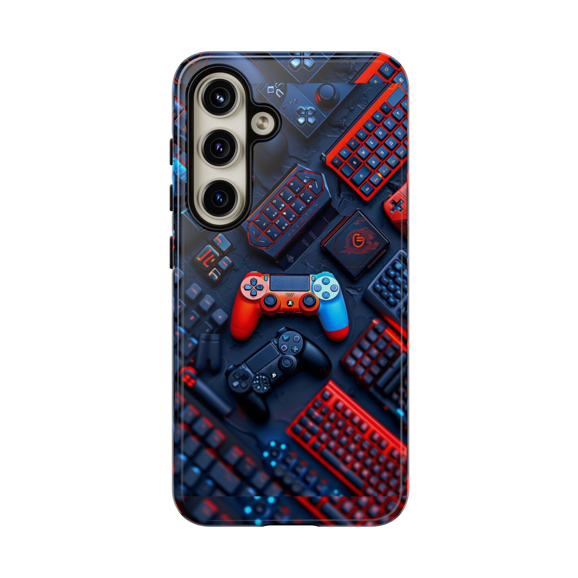 Gamer Themed Controllers Tough Cases for iPhones, Samsung, and Pixel