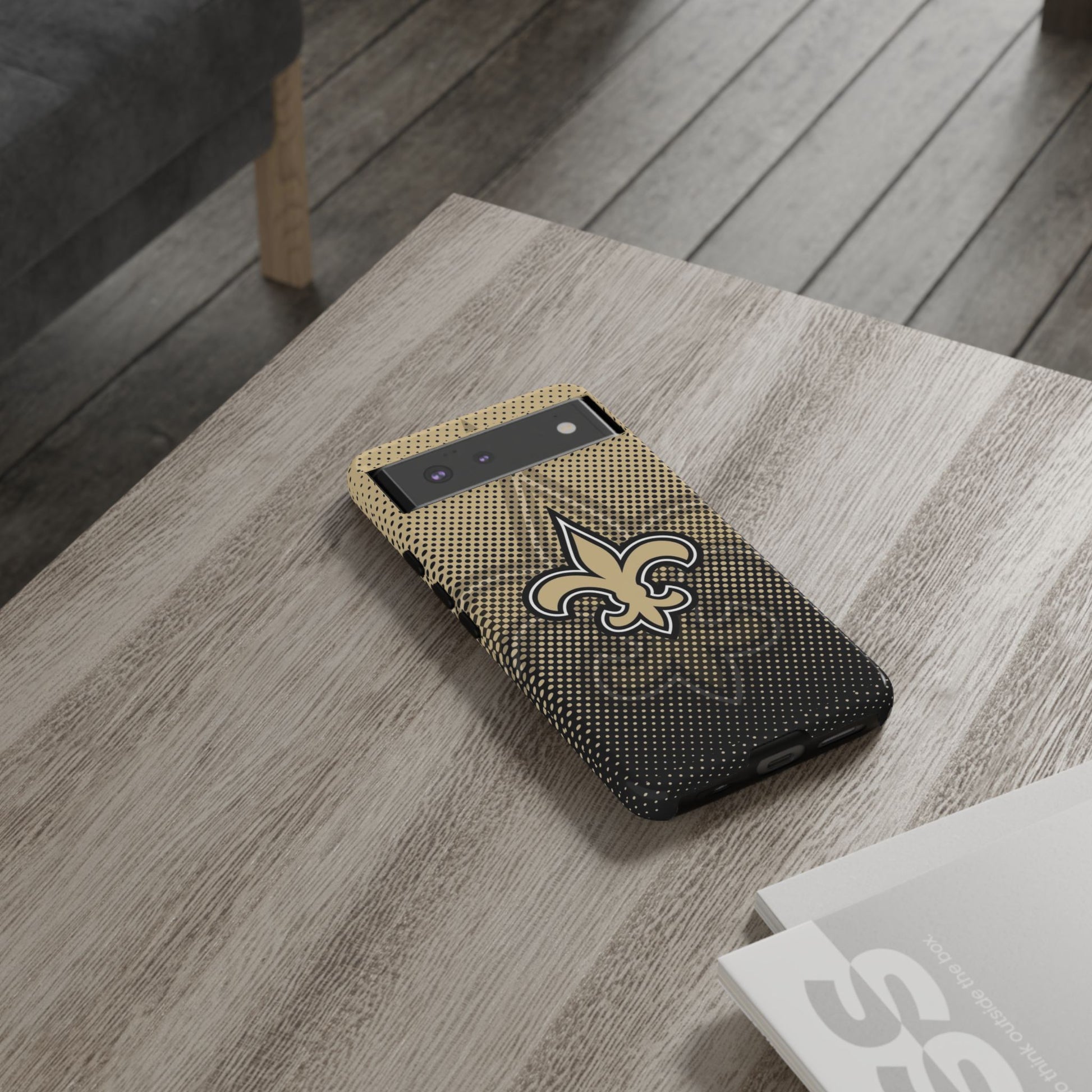 New Orleans Football Saints Logo Tough Cases for iPhones, Samsung, and Pixel