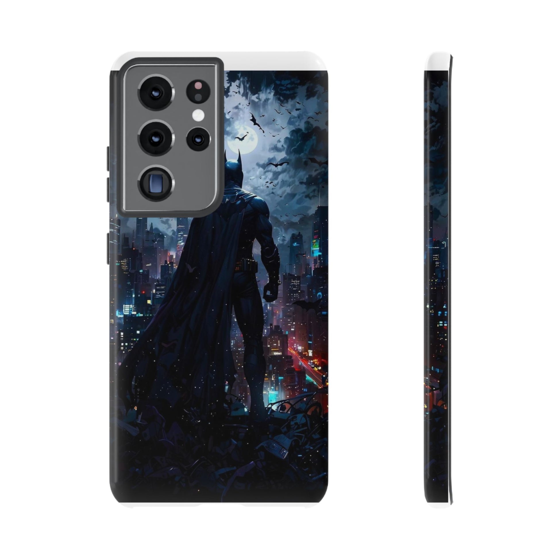 Gotham City Batman Tough Cases for iPhones, Samsung, and Pixel