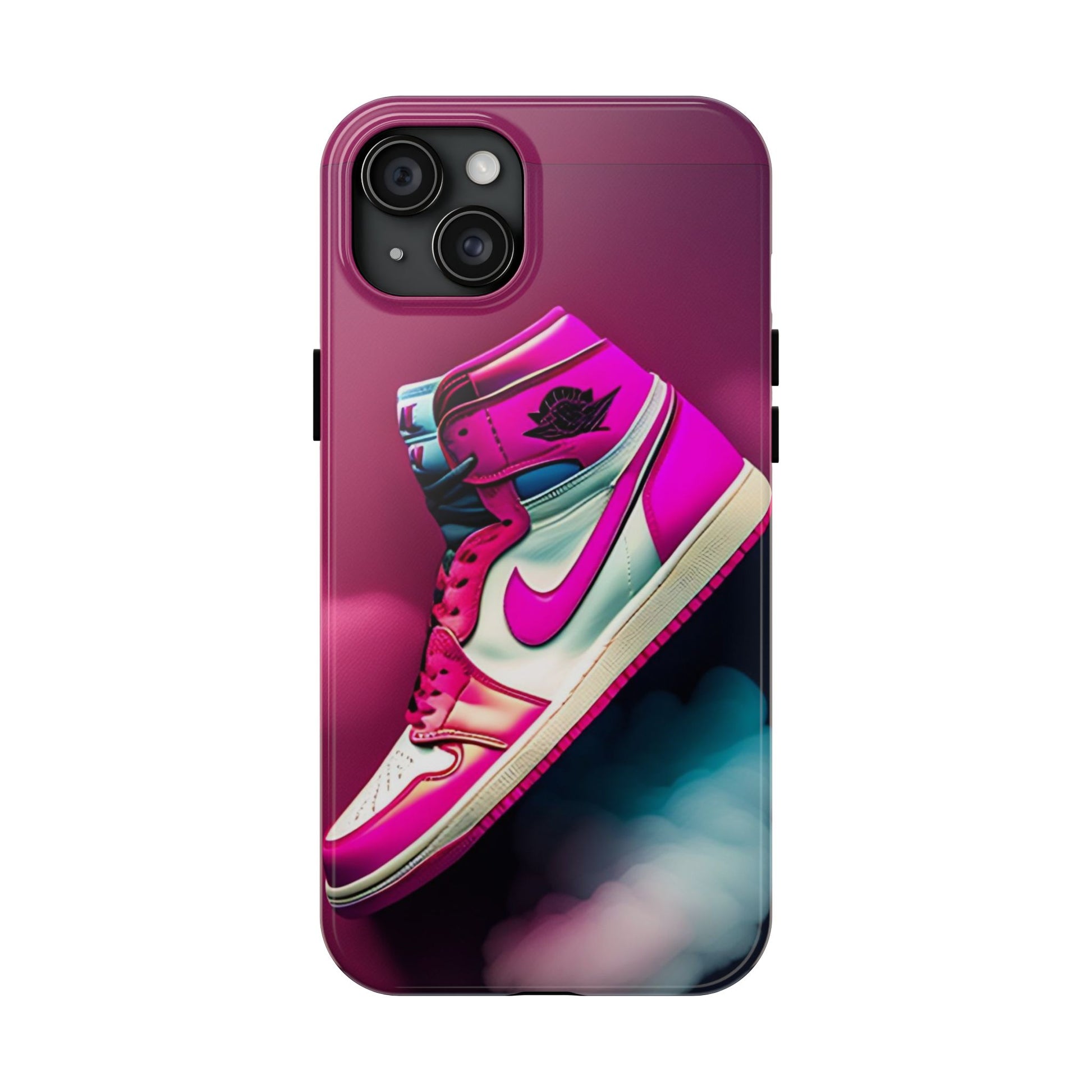 Pink Jordan Sneakers Phone Cases for iPhones & Samsung Phones