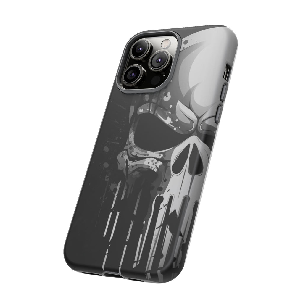 Punisher Skull Tough Cases for iPhones, Samsung, and Pixel