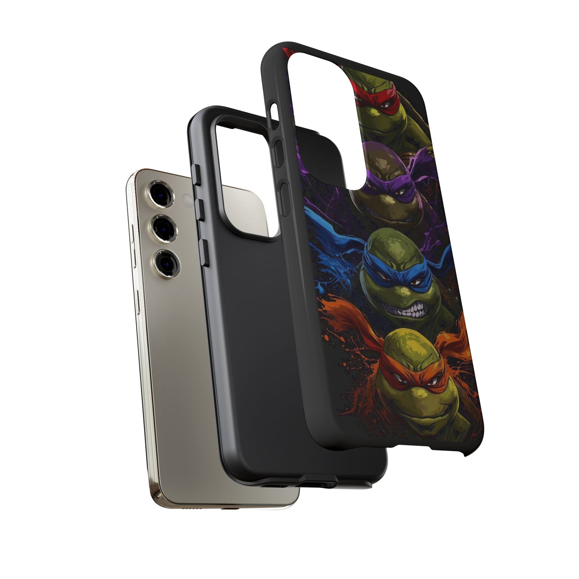 Ninja Turtles Tough Cases for iPhones, Samsung, and Pixel