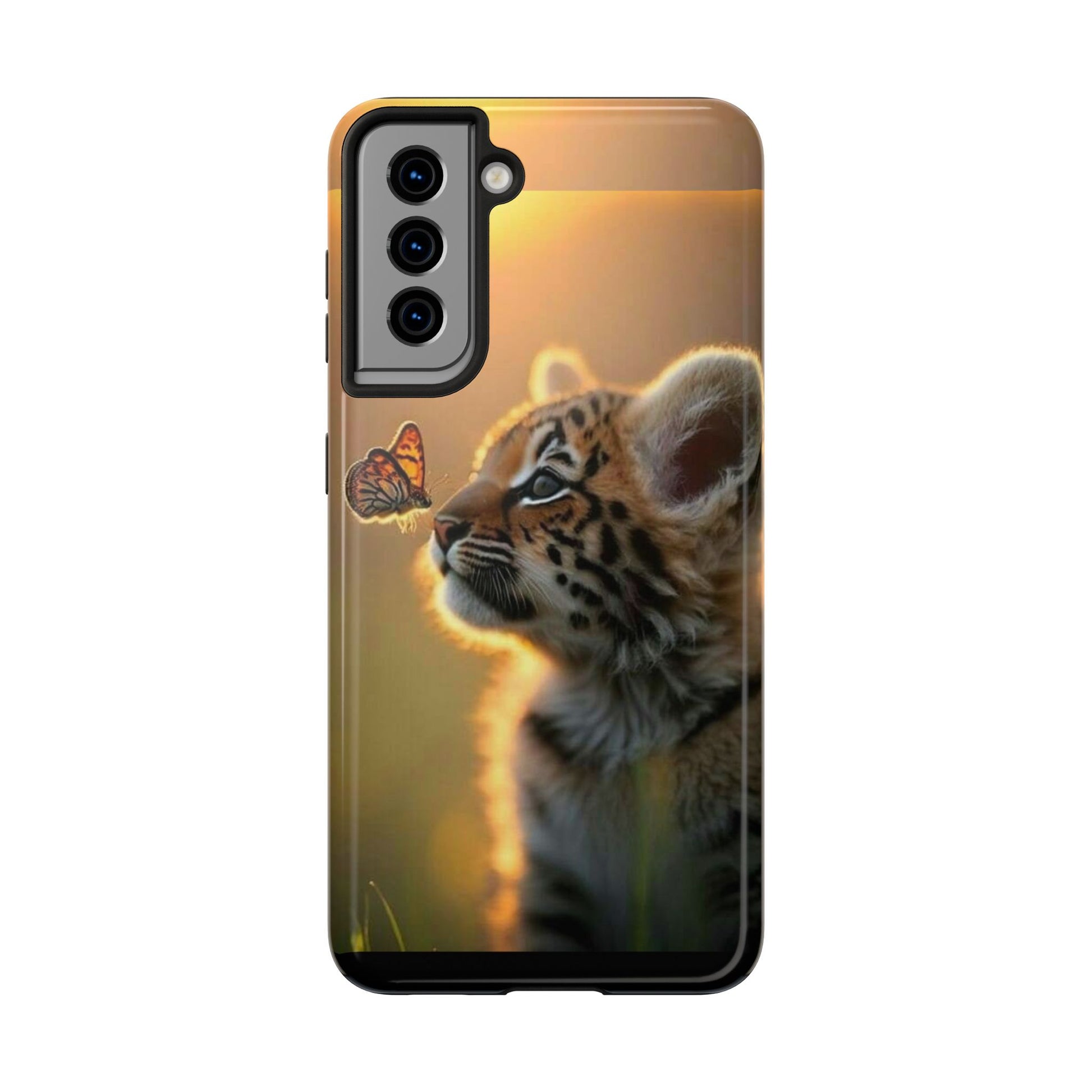 Tiger Cub Theme Phone Cases for iPhones & Samsung Phones