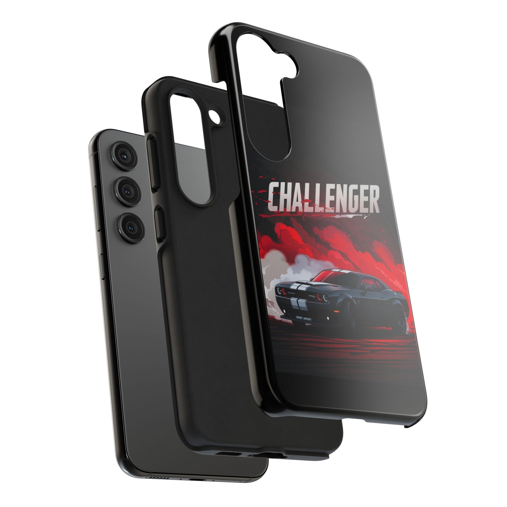 Dodge Challenger Muscle Car Hellcat Tough Phone Cases for Iphones & Samsung Phones Durable