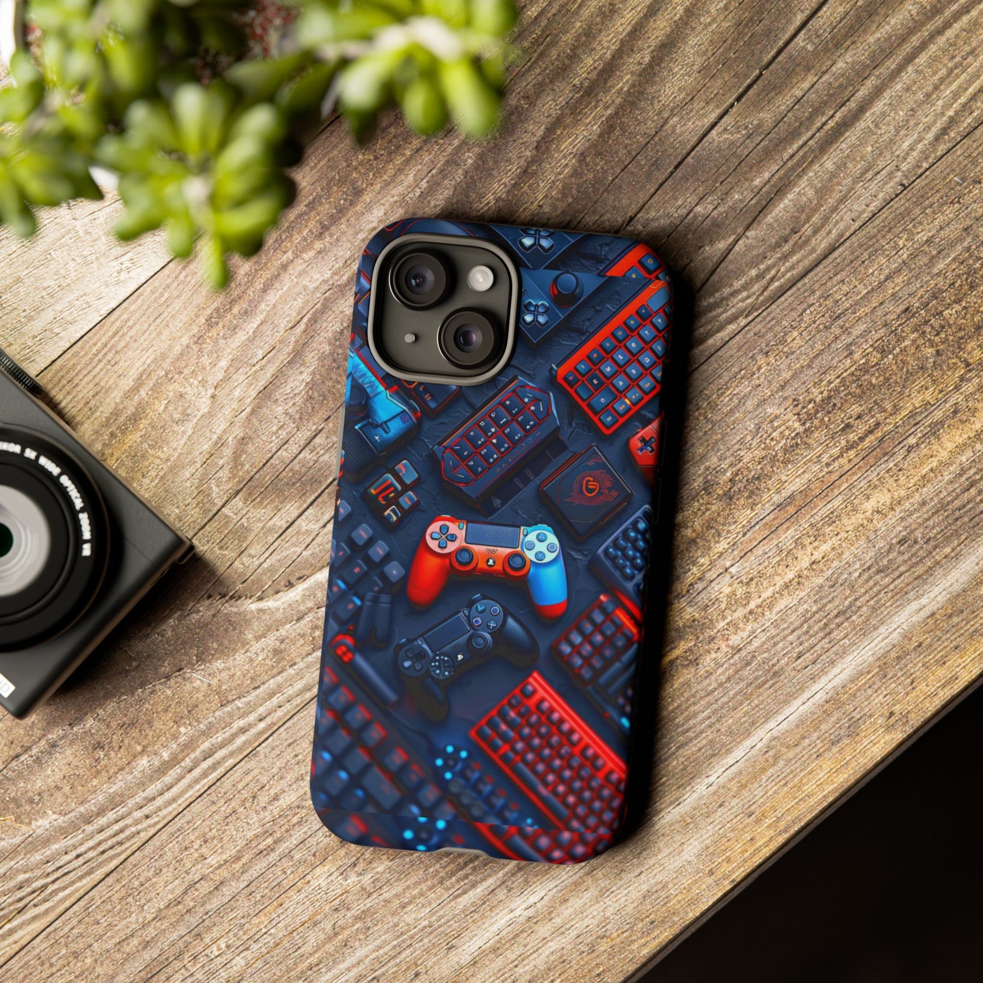Gamer Themed Controllers Tough Cases for iPhones, Samsung, and Pixel