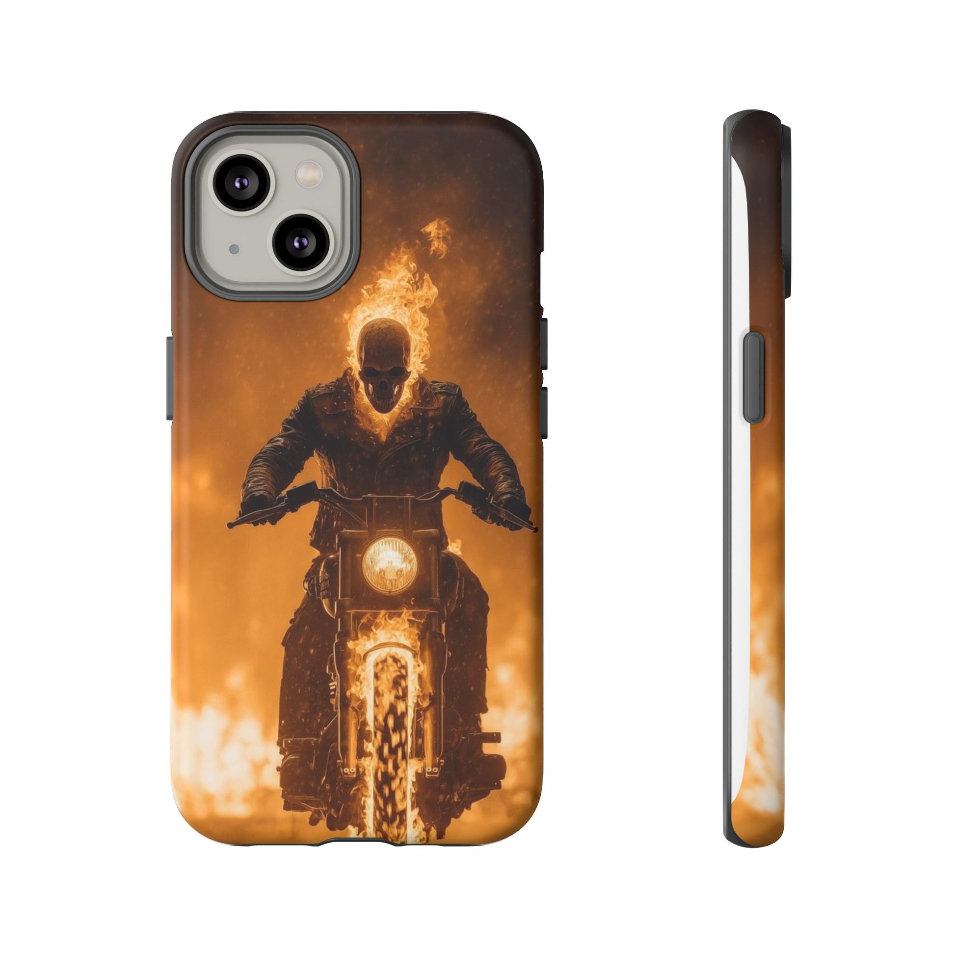 Marvel's Ghostrider Tough Cases for iPhones, Samsung, and Pixel