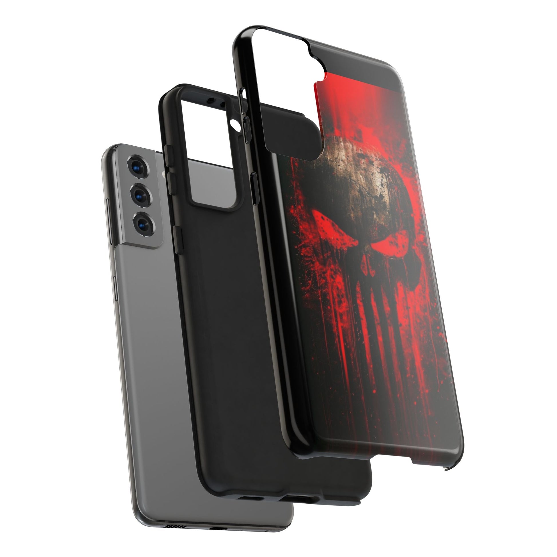 Comic Book Skull Art Phone Cases for iPhone & Samsung Galaxy Phones