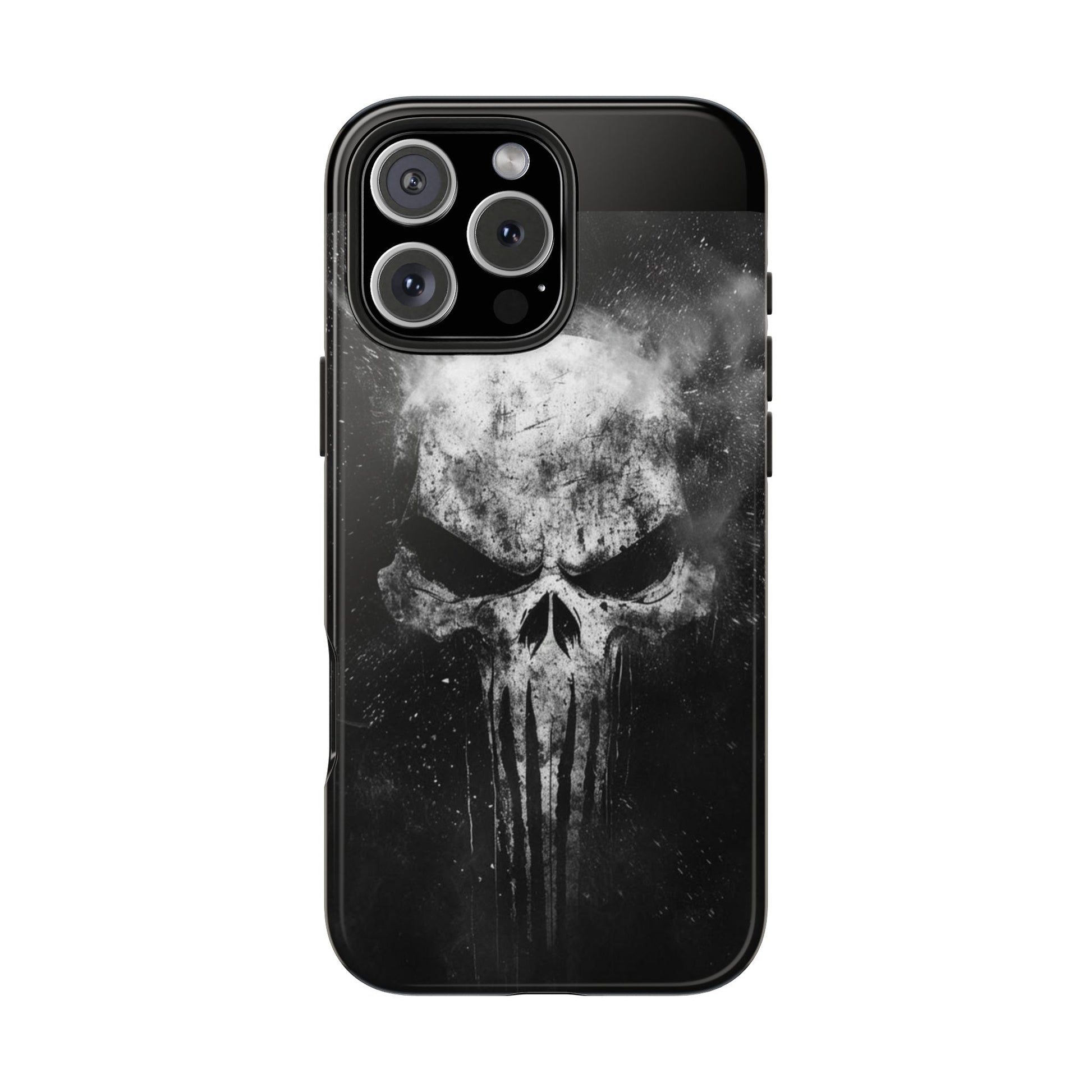 Smoking Skull Theme Phone Case for iPhone & Samsung Galaxy Phones