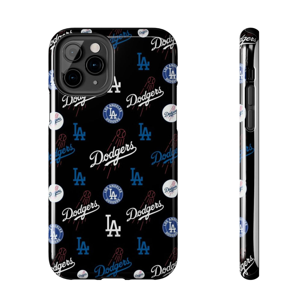 Dodgers Baseball Pattern Phone Cases for Iphones & Samsung Phones Durable