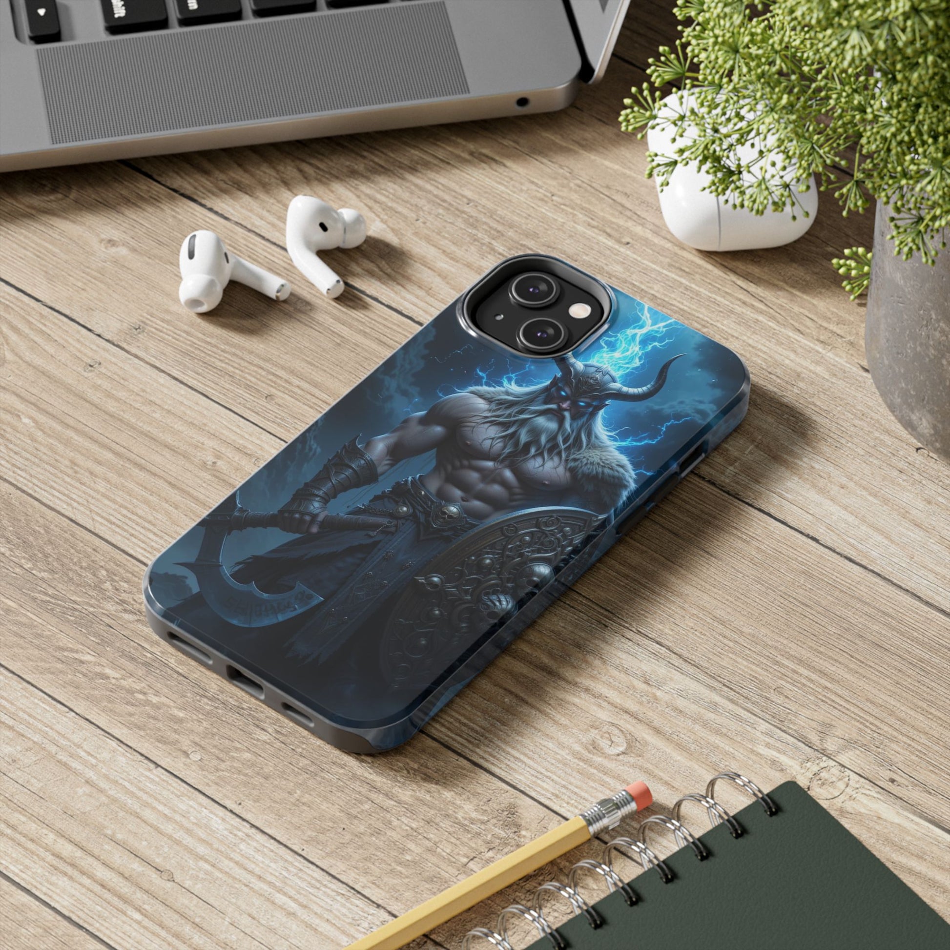 Viking Warrior Theme Phone Cases for iPhones & Samsung Phones