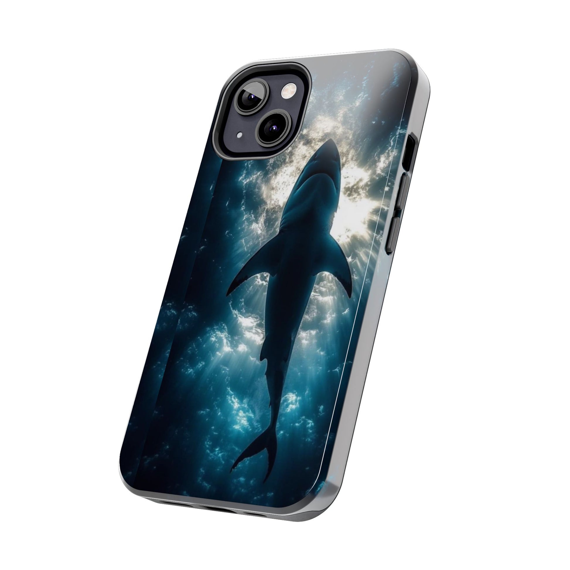 Great White Shark Themed Tough Phone Cases for Iphones & Samsung Phones