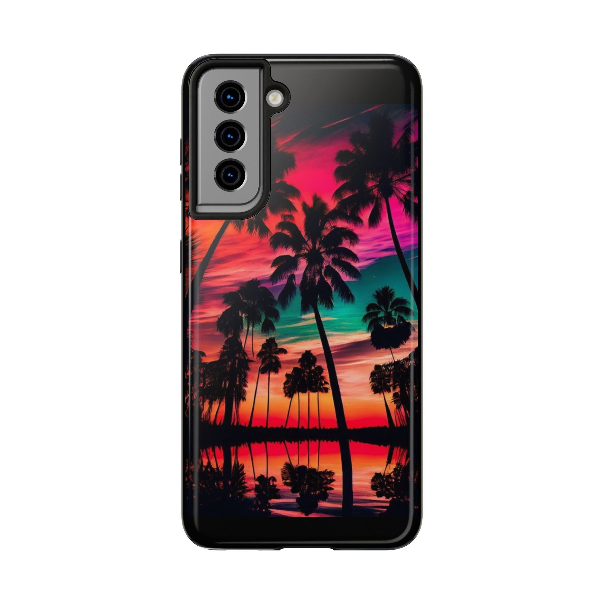 Beautiful Beach Sunset Landscape Phone Case for iPhone & Samsung Galaxy Phones