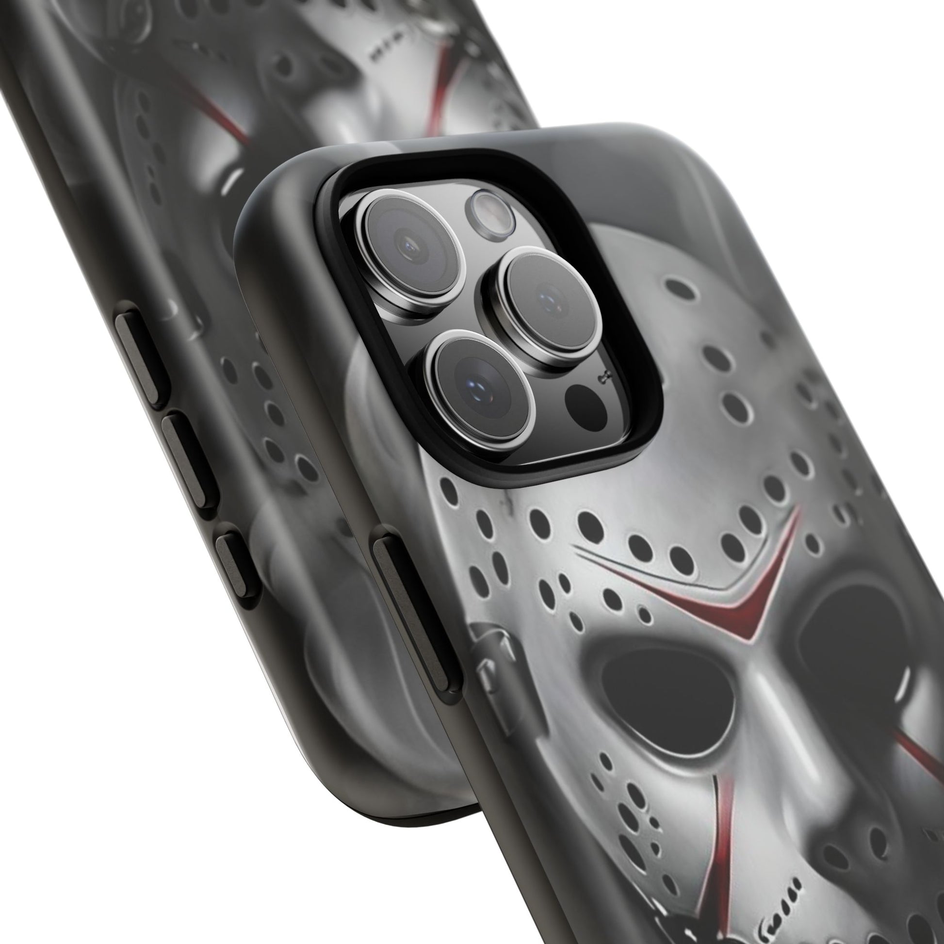 Friday the 13th Jason's Mask Tough Cases for iPhones, Samsung, and Pixel