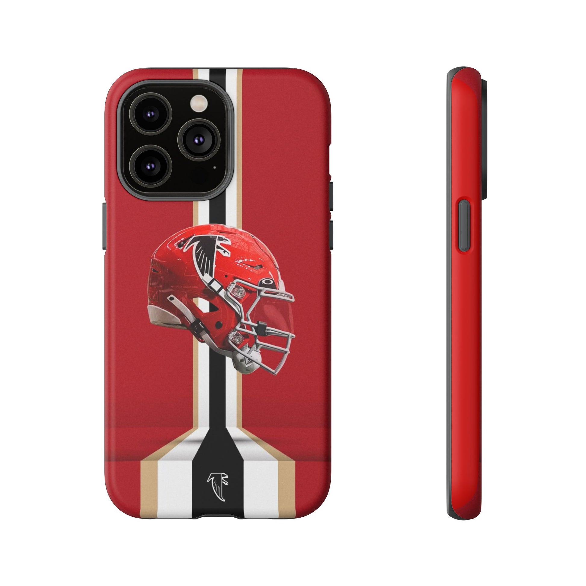 Atlanta Falcons Football Helmet Logo Tough Cases for iPhones, Samsung, and Pixel