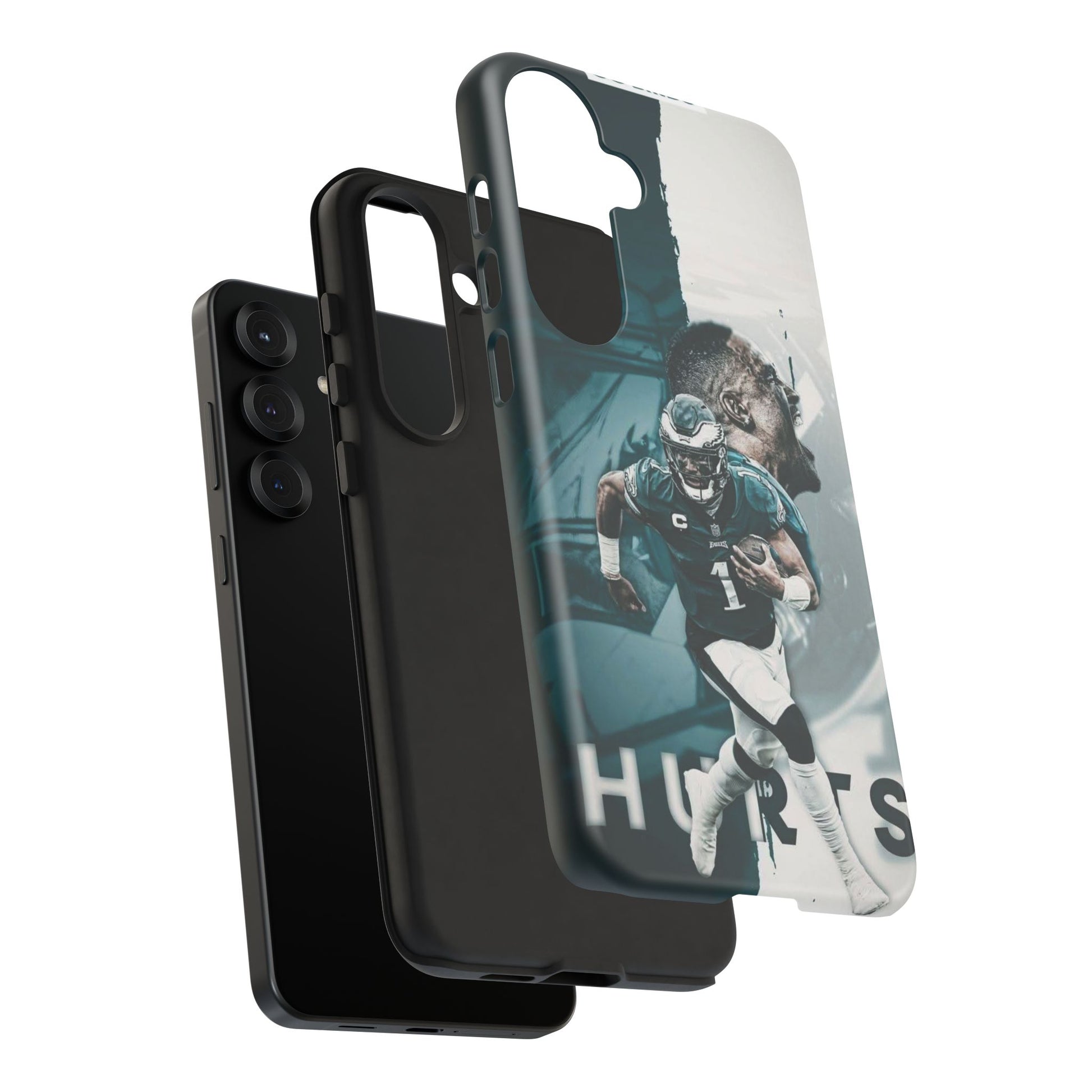 Jalen Hurts Eagles Football Tough Cases for iPhones, Samsung, and Pixel