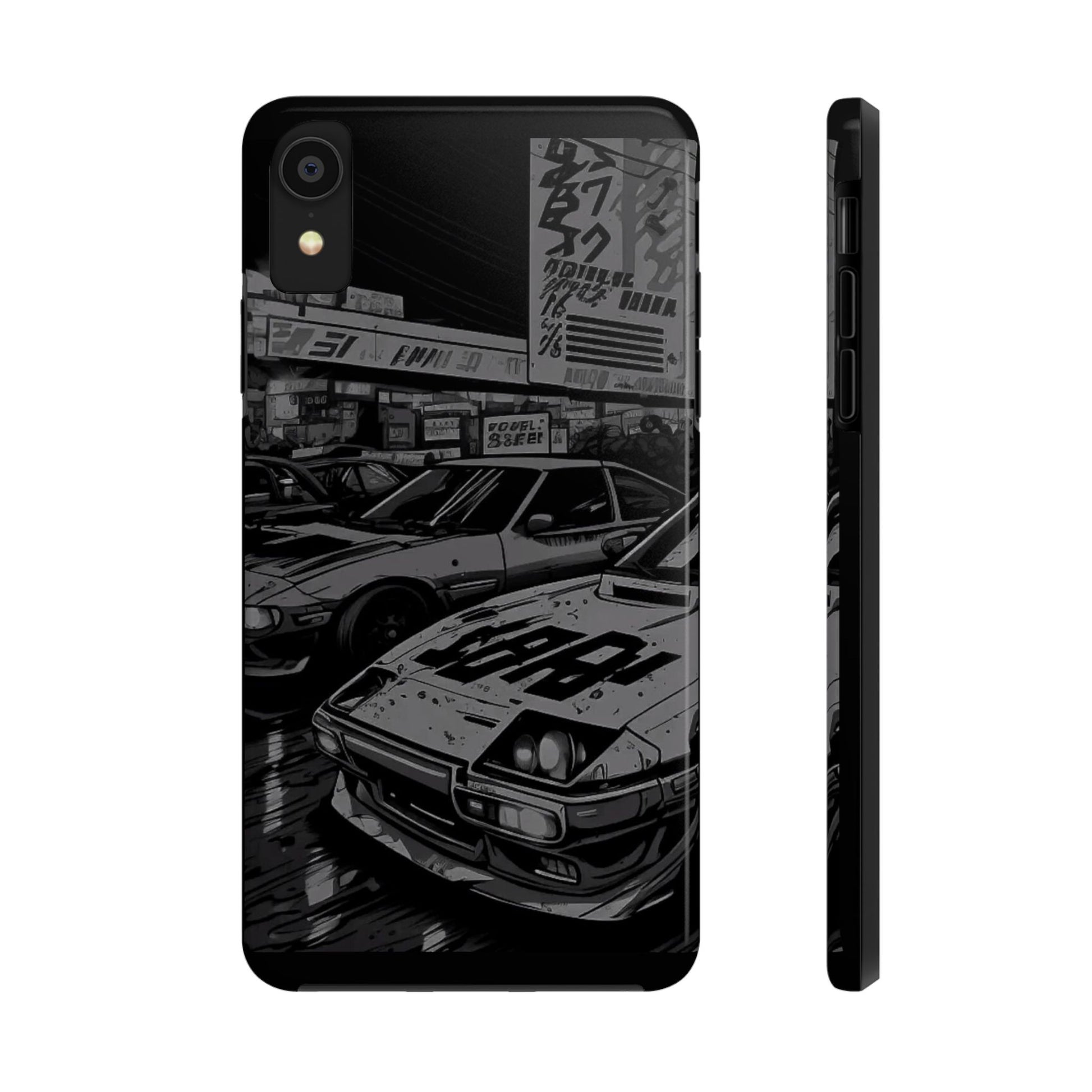 Street Racers Drift Style Tough Phone Cases for Iphones & Samsung Durable