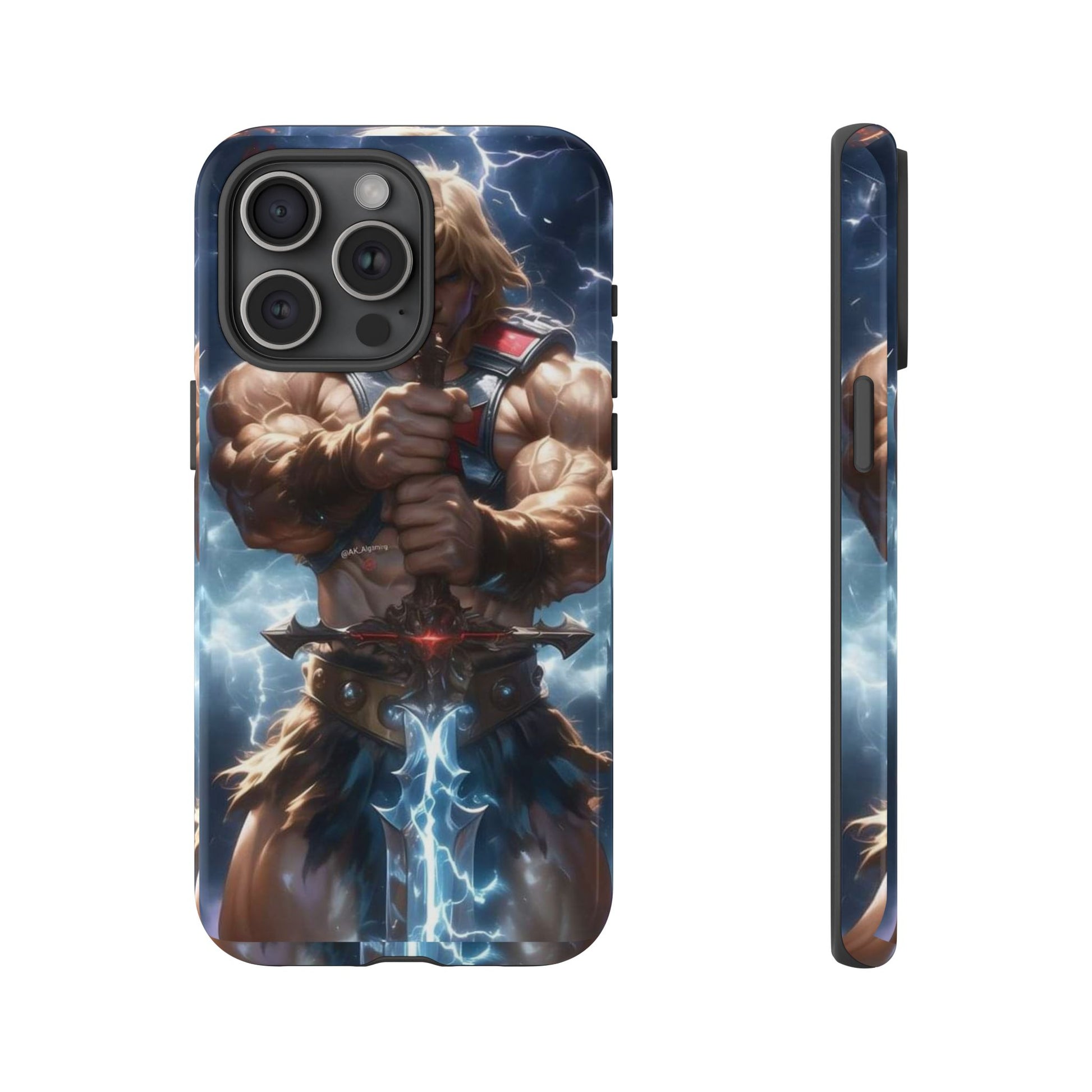 He-Man Masters of the Universe Tough Cases for iPhones, Samsung, and Pixel