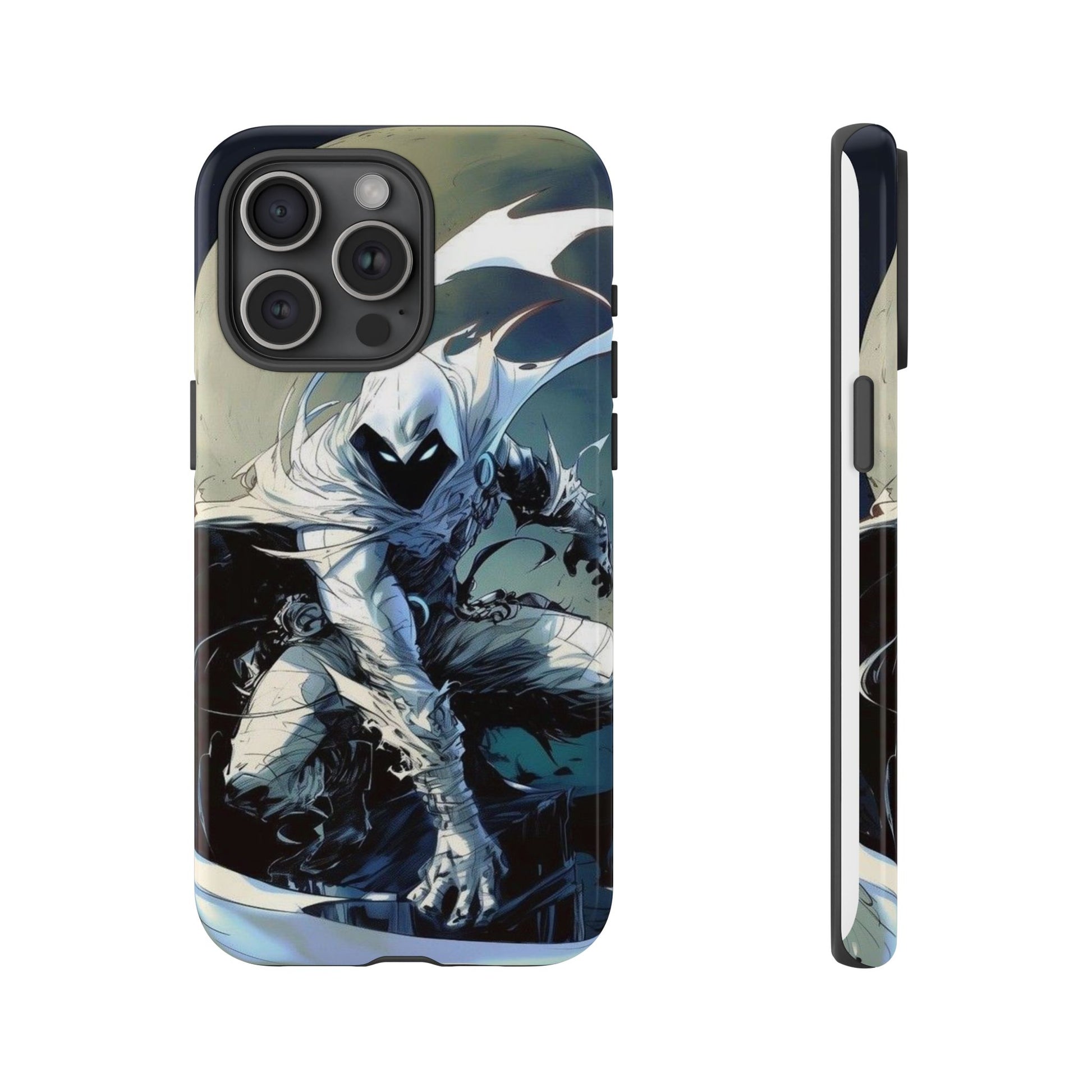 Moon Knight Tough Cases for iPhones, Samsung, and Pixel