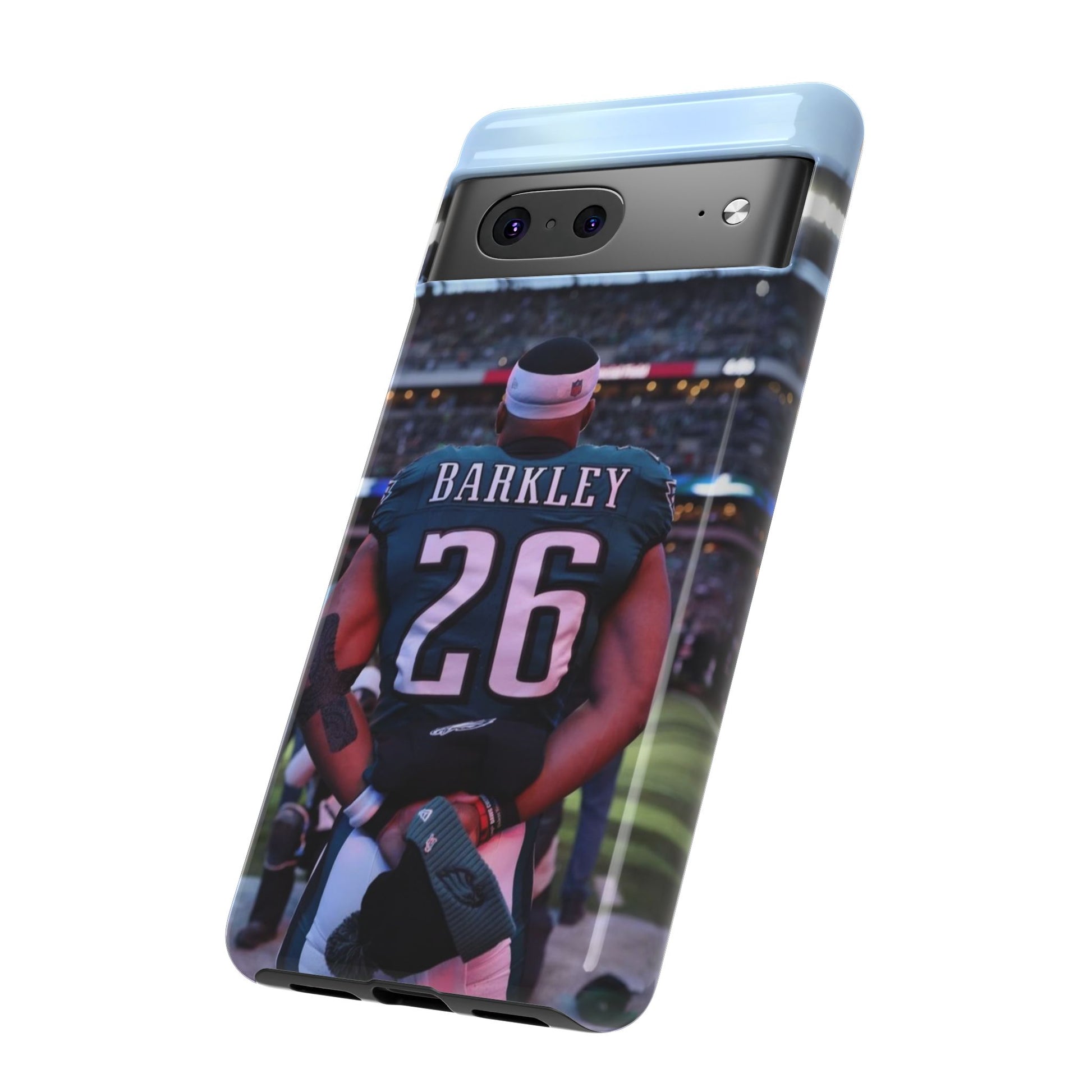 Eagles Football Saquon Barkley Tough Cases for iPhones, Samsung, and Pixel