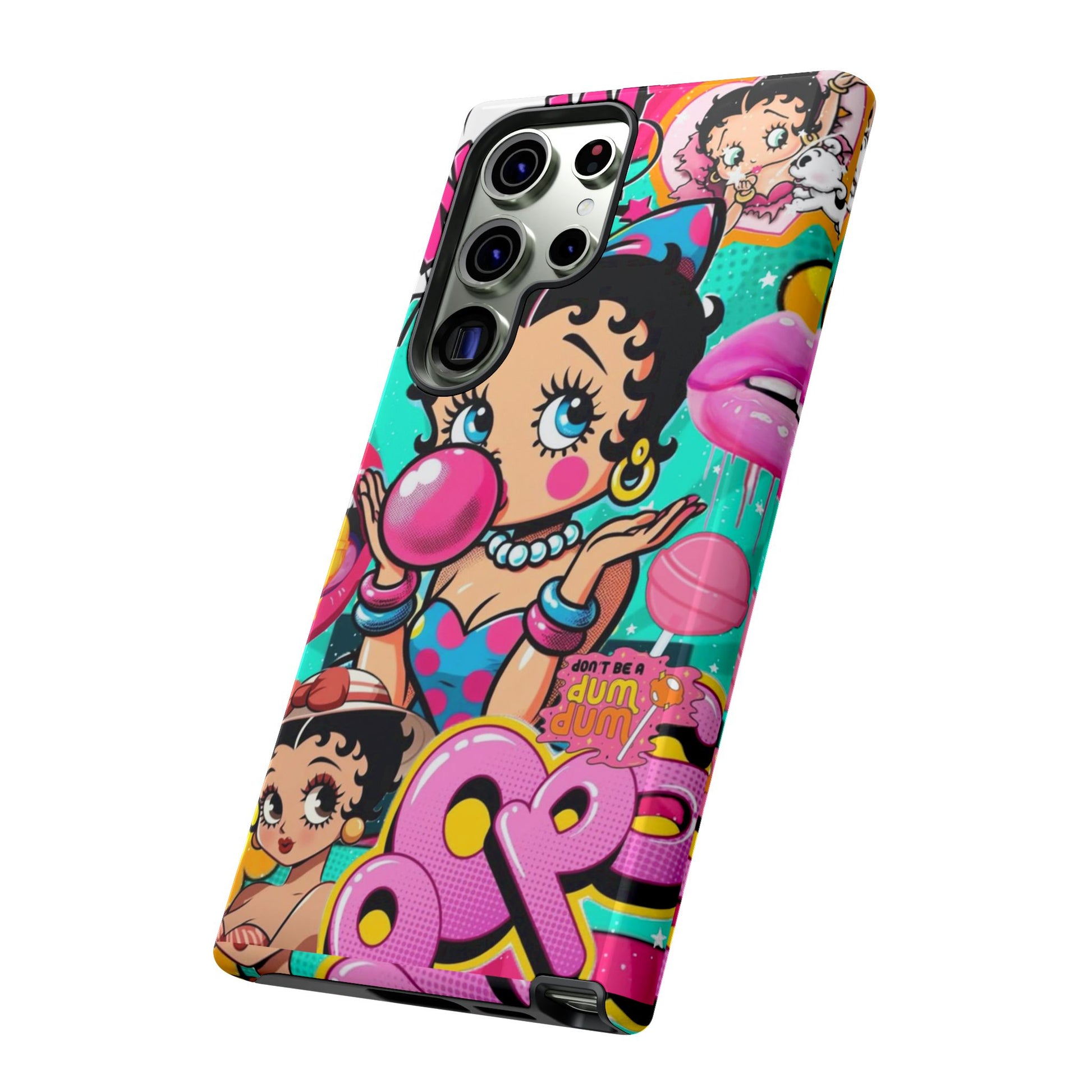 Betty Boop Comic Strip Phone Case for iPhone, Samsung Galaxy, & Pixel Phones